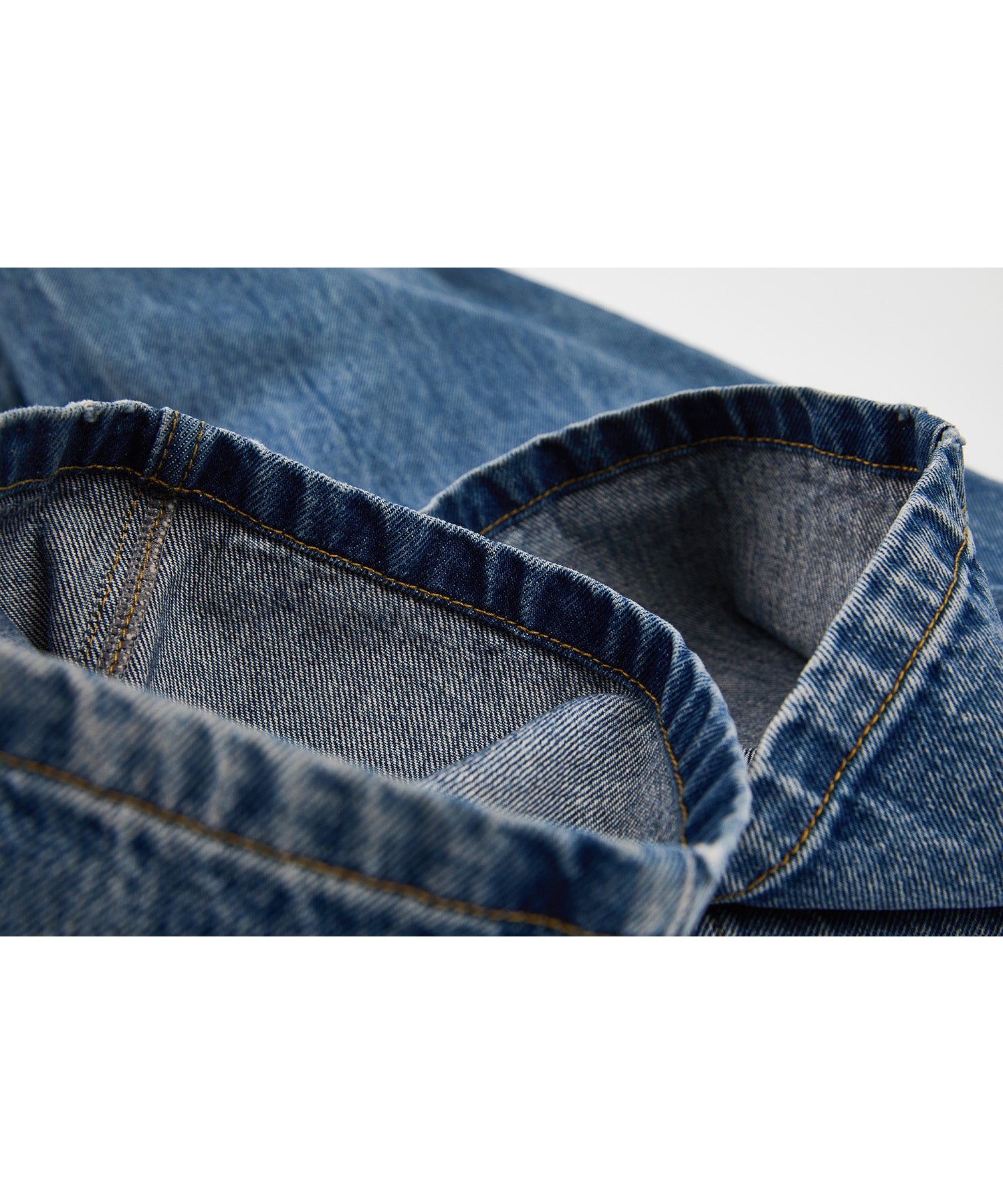 High-Rise Wide-Leg Naron Denim Pants