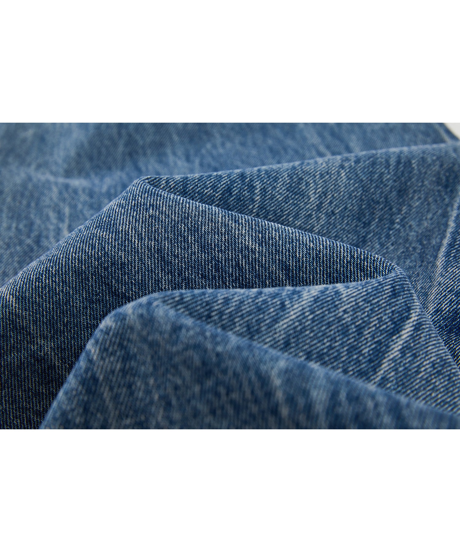High-Rise Wide-Leg Naron Denim Pants