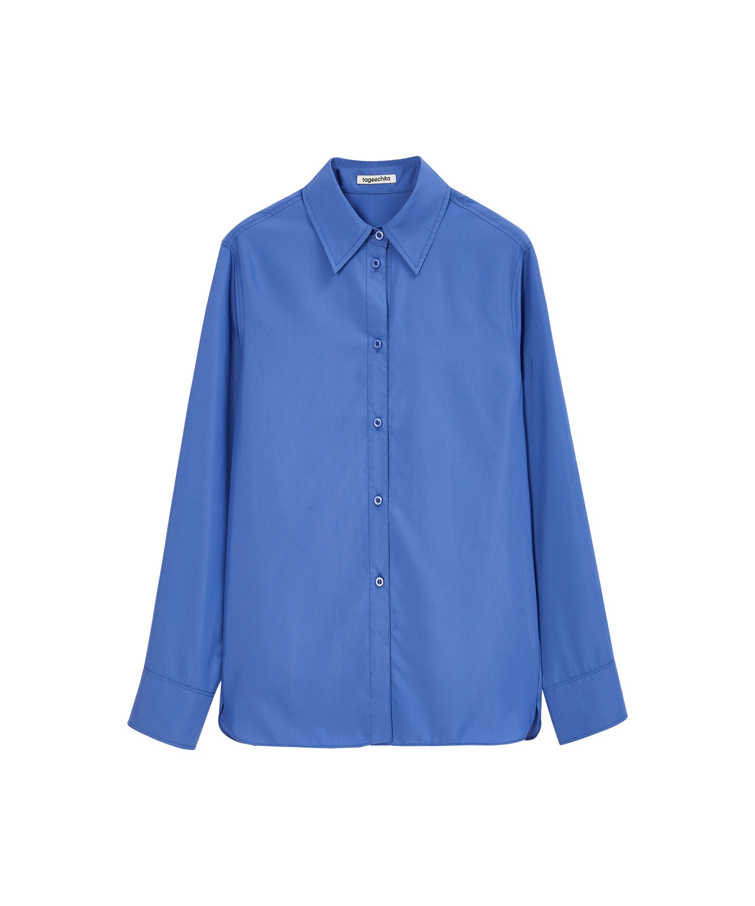Cross-Front Button 2-Way Shirt