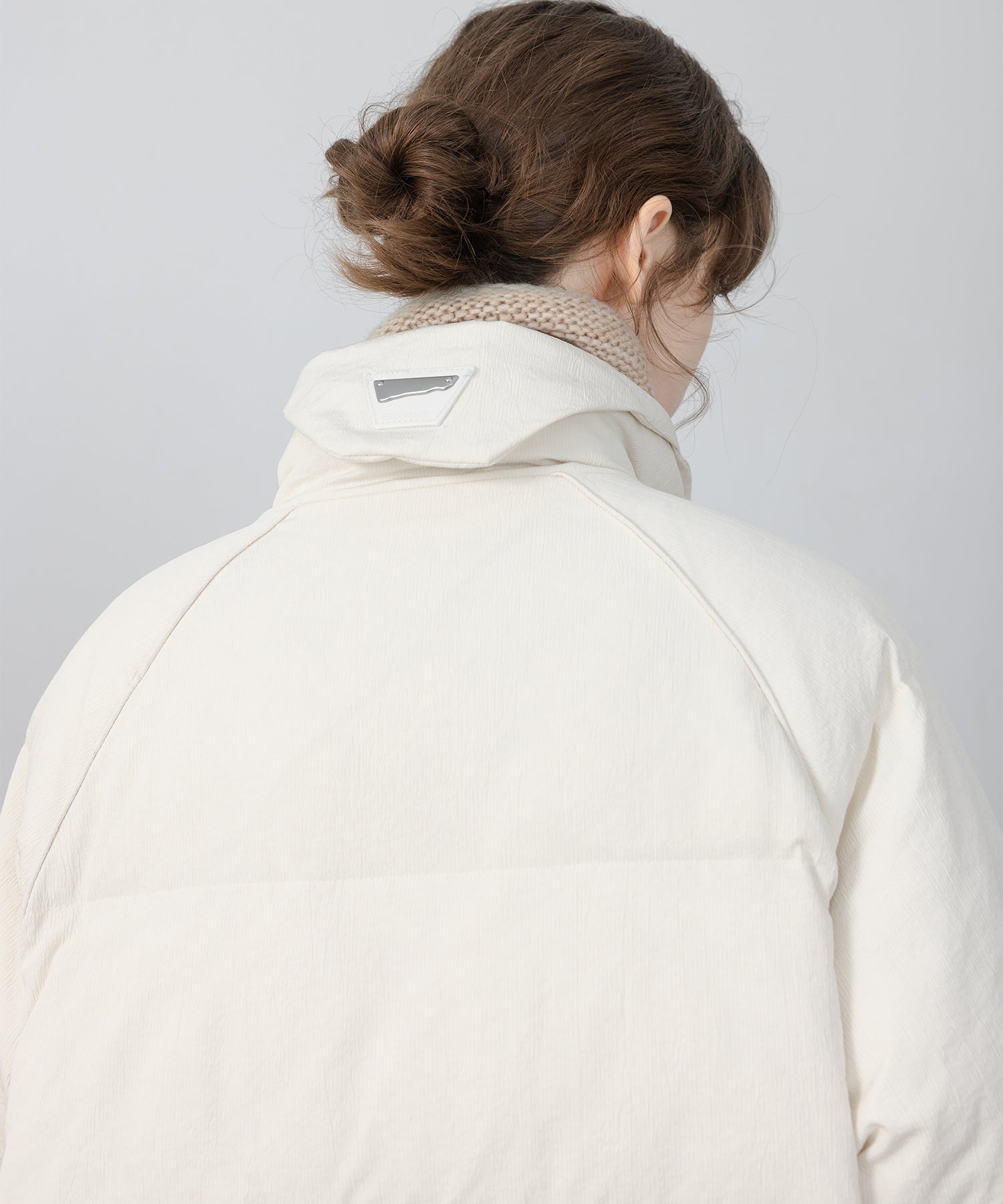 Oversilhouette long volume down coat