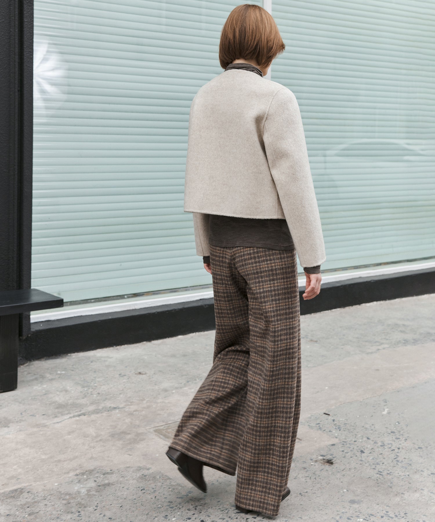 Classic Wool Handmade Short Coat