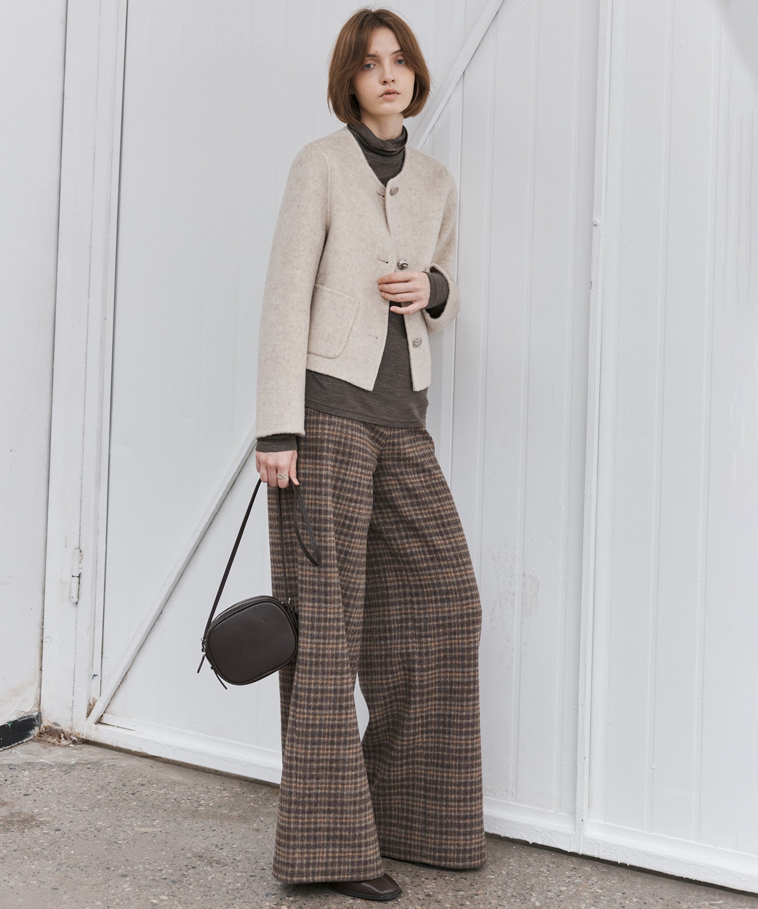 Classic Wool Handmade Short Coat