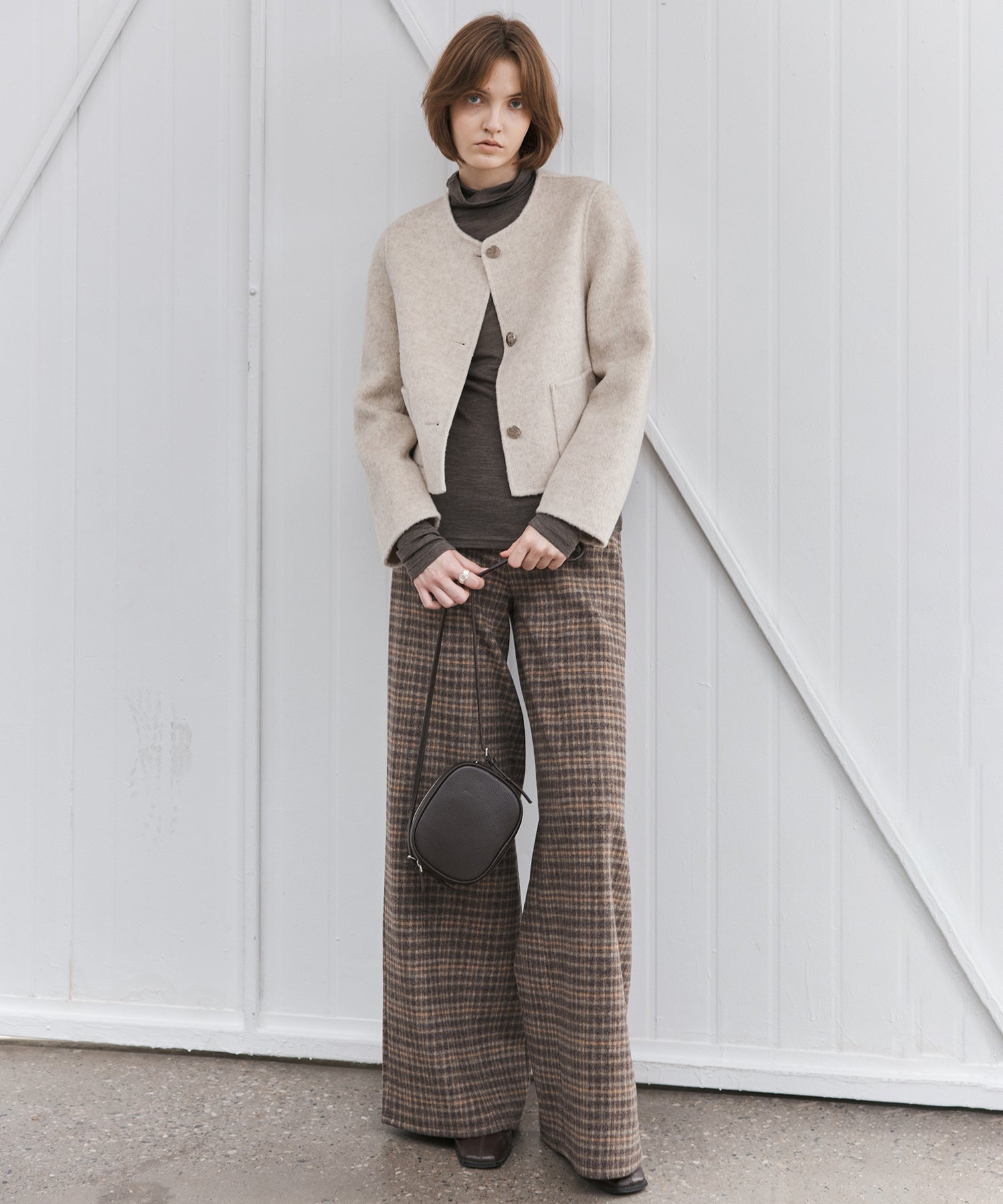 Classic Wool Handmade Short Coat