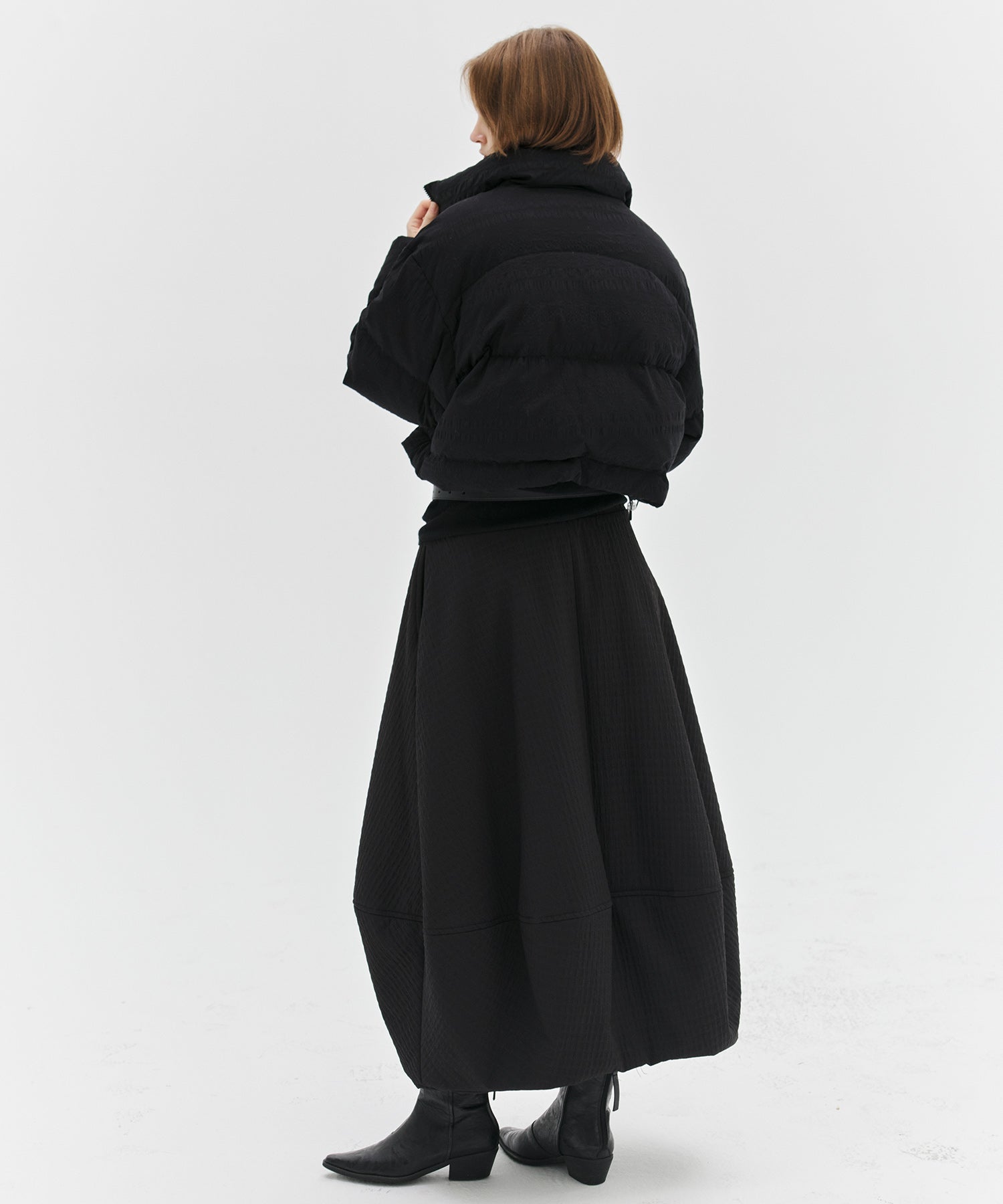 Textured Lightweight Down Jacket