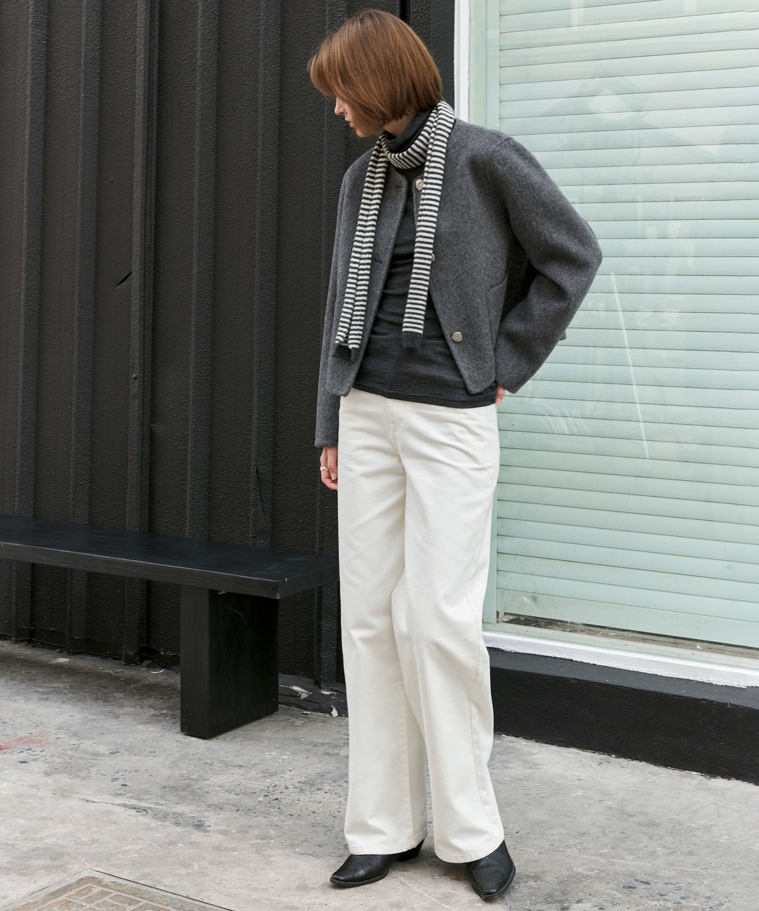 Classic Wool Handmade Short Coat