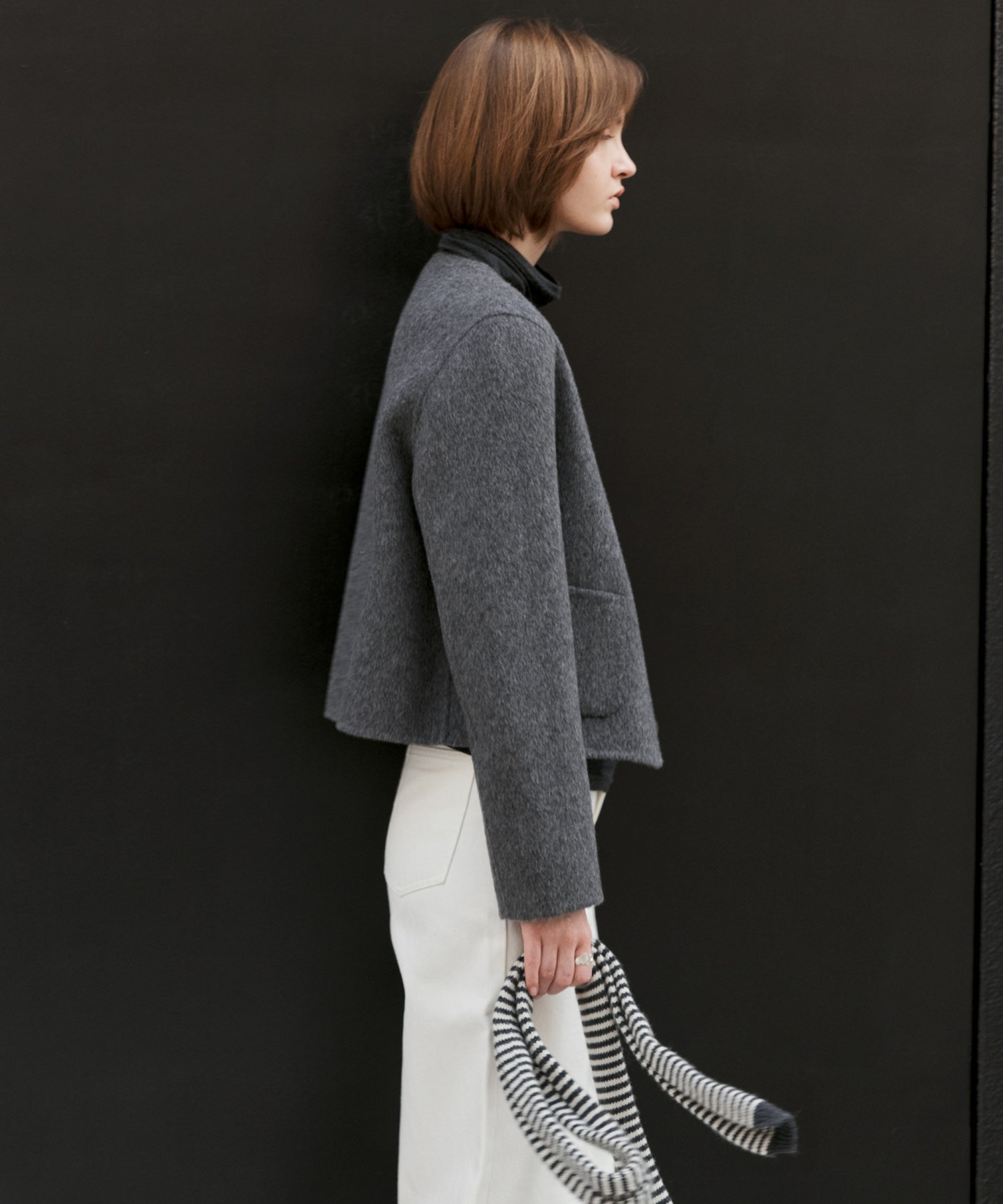 Classic Wool Handmade Short Coat