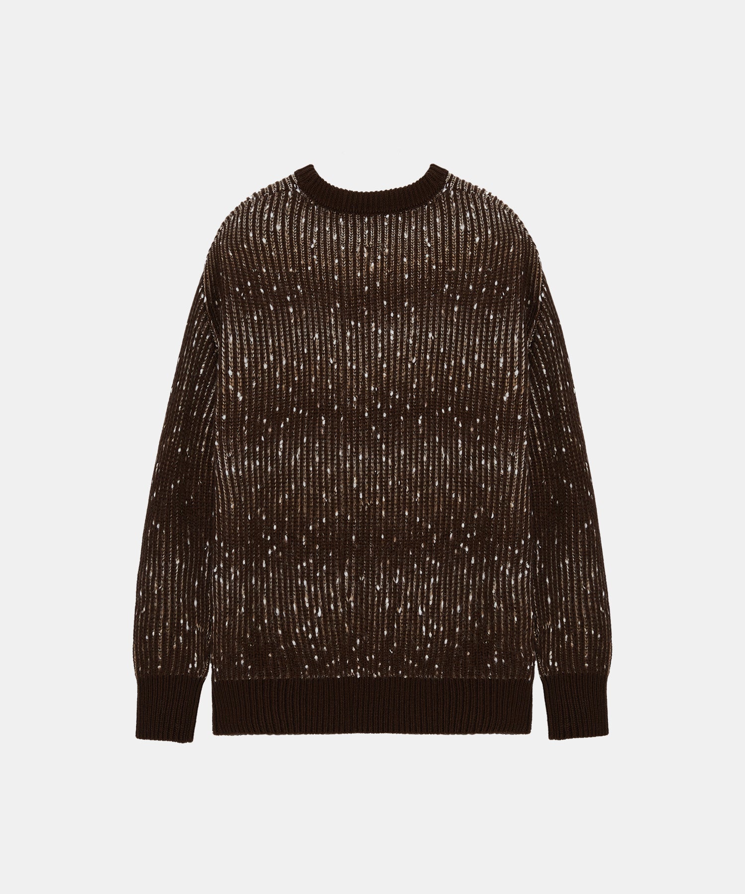 Cozy Snowflake Crew Neck Knit Sweater