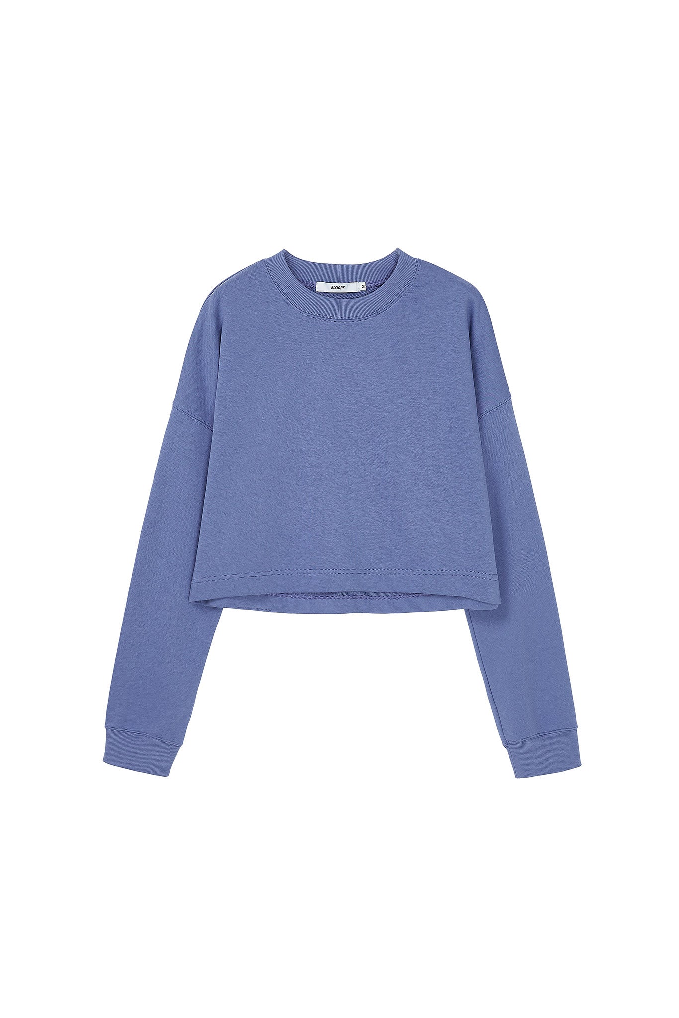 Casual Cropped Sweatshirt Top