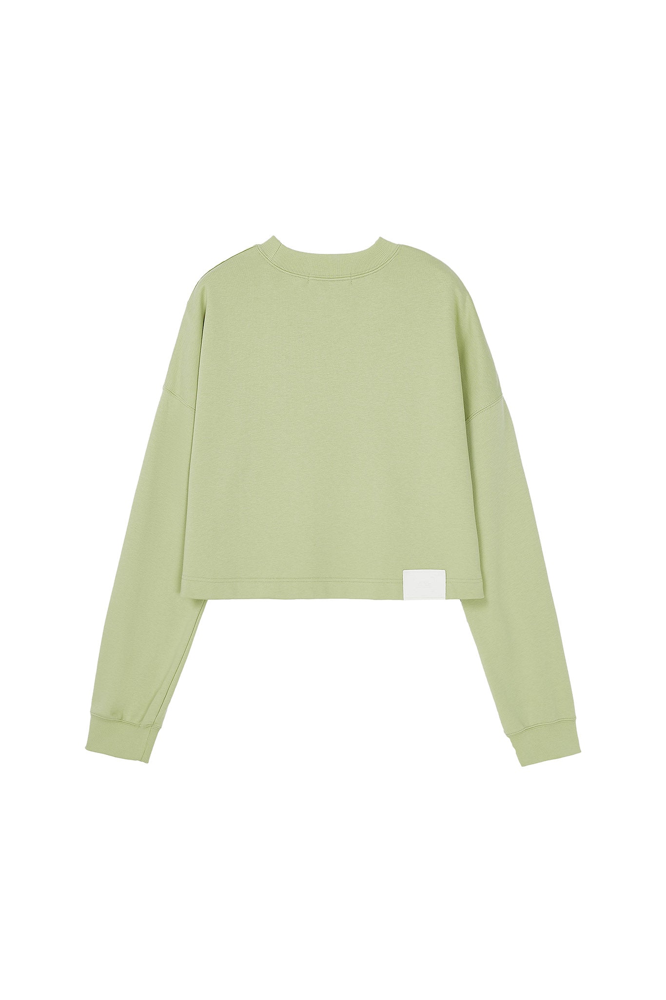 Casual Cropped Sweatshirt Top
