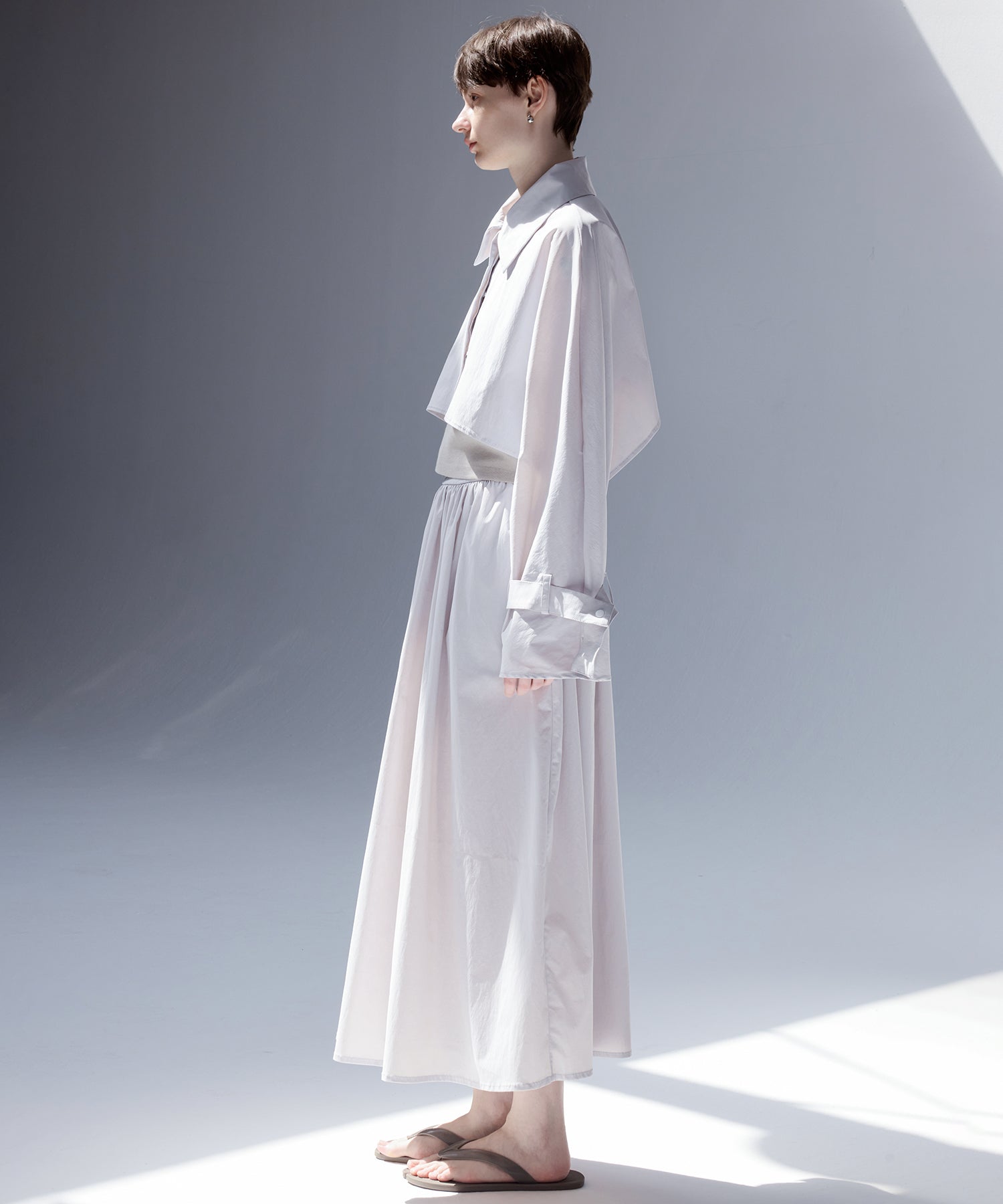 UPF50+ Drawstring Gathered Skirt