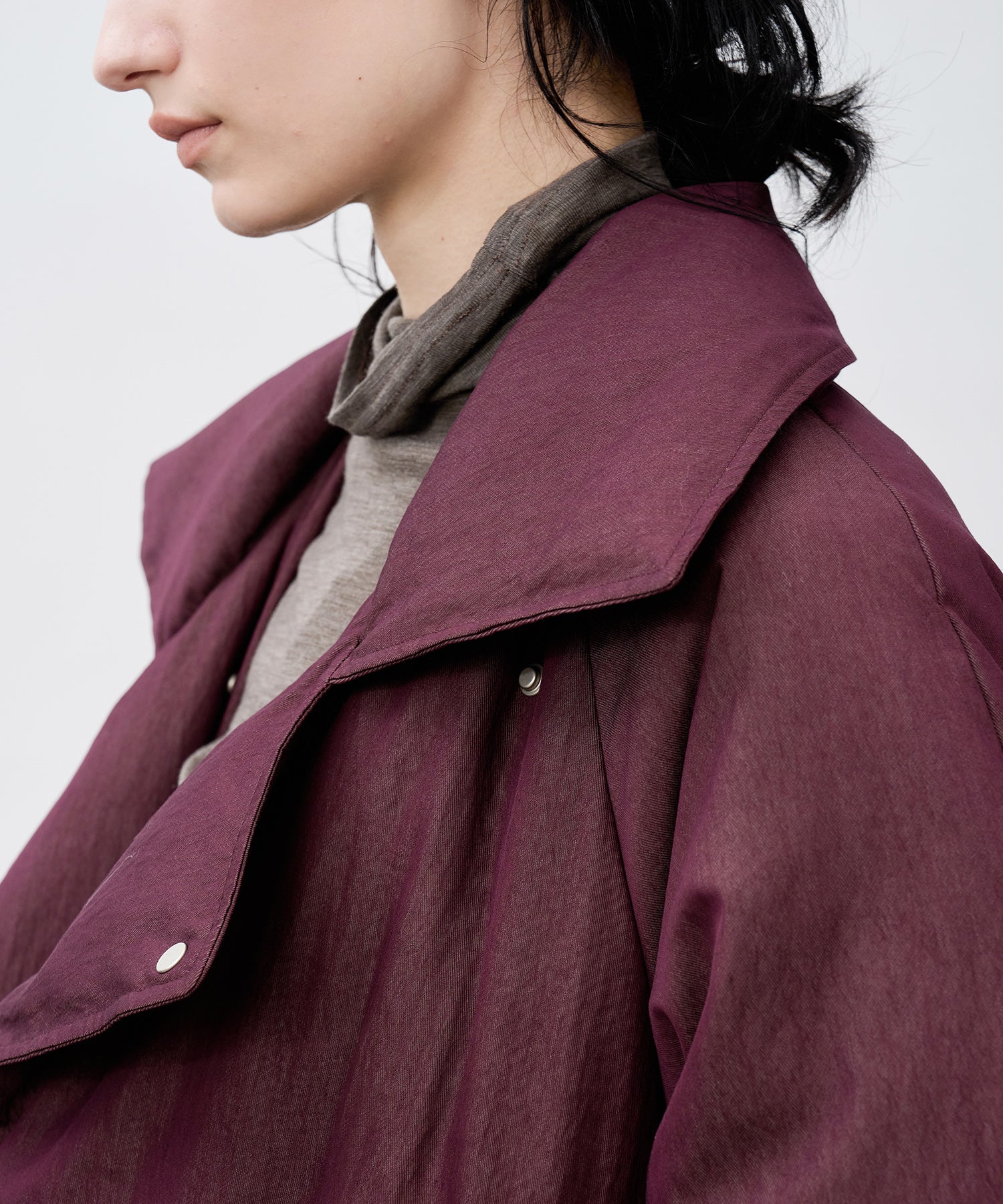 Lapel Short Down Coat