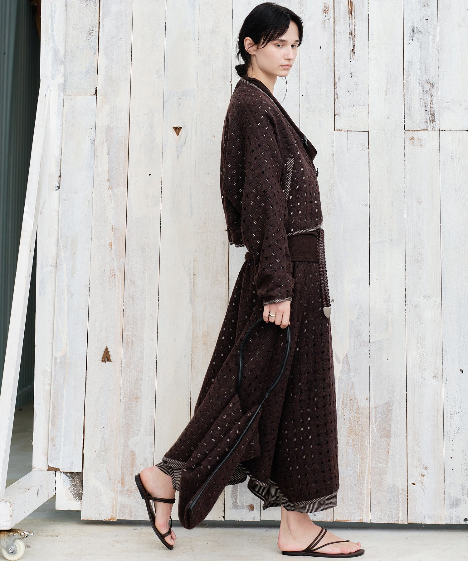 Layered Cut-Out Jacket