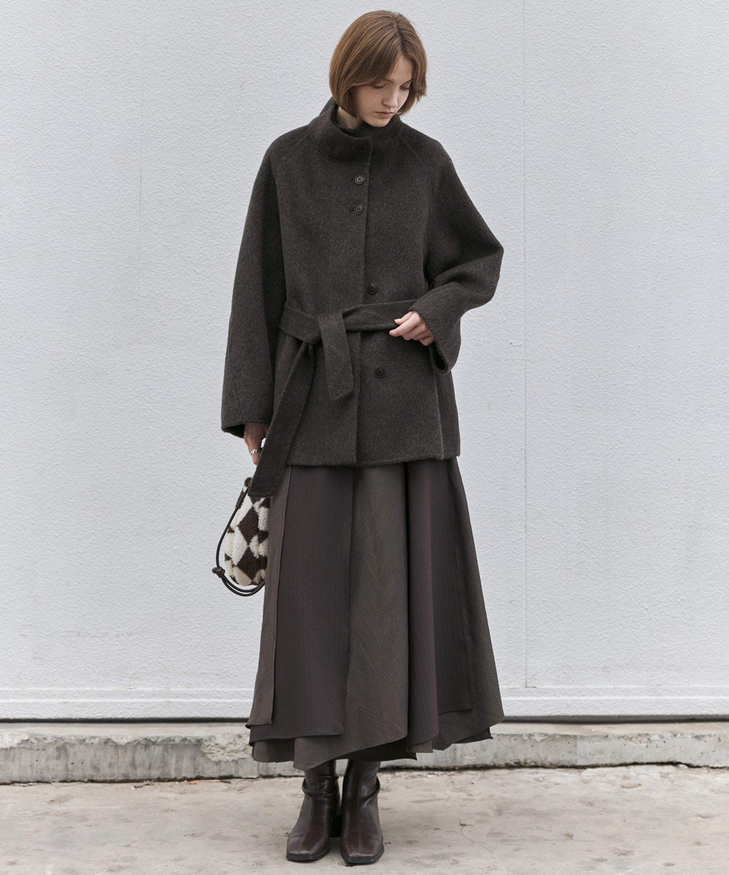 Deconstructed Multi-Panel A-Line Skirt