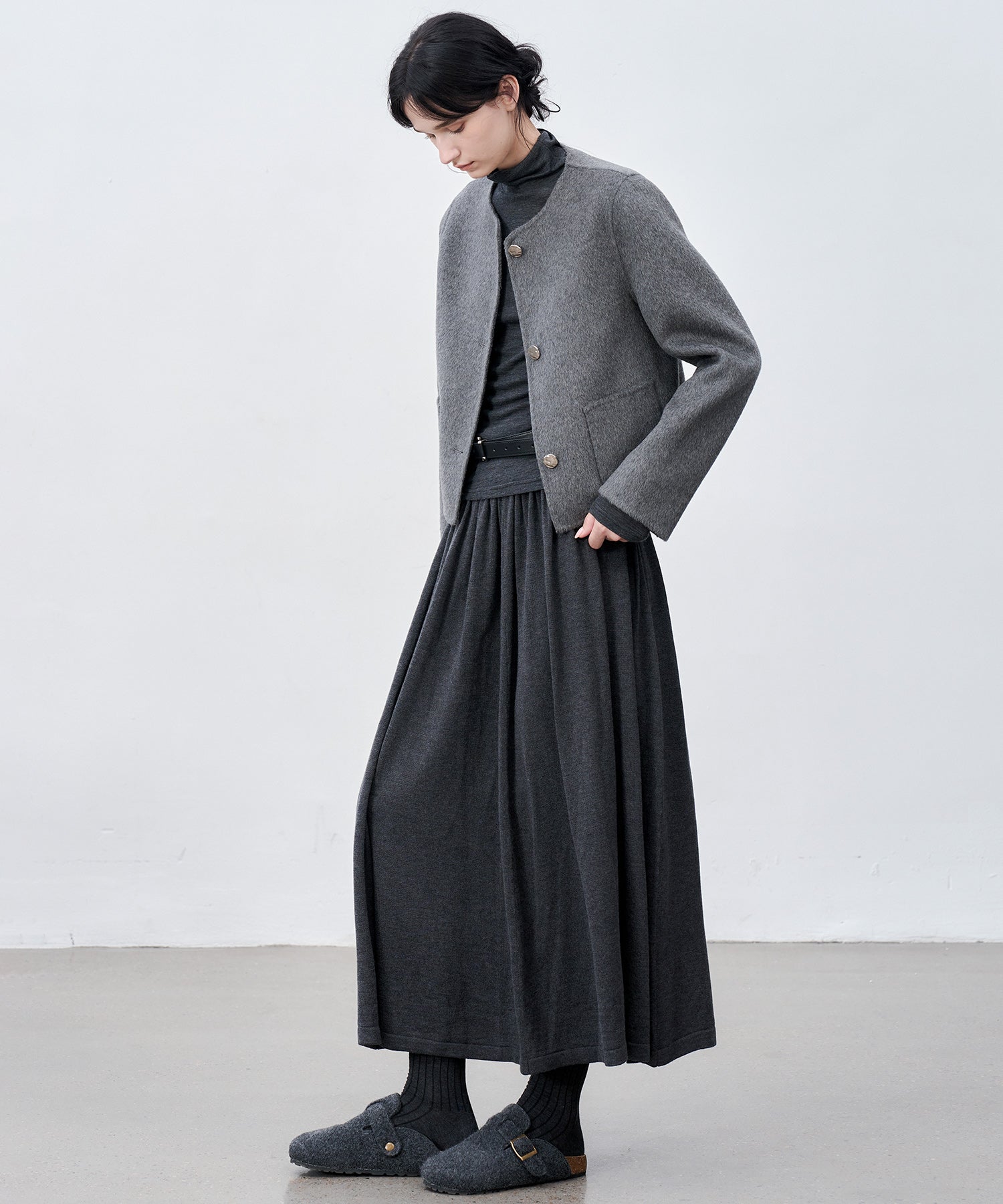 Classic Wool Handmade Short Coat