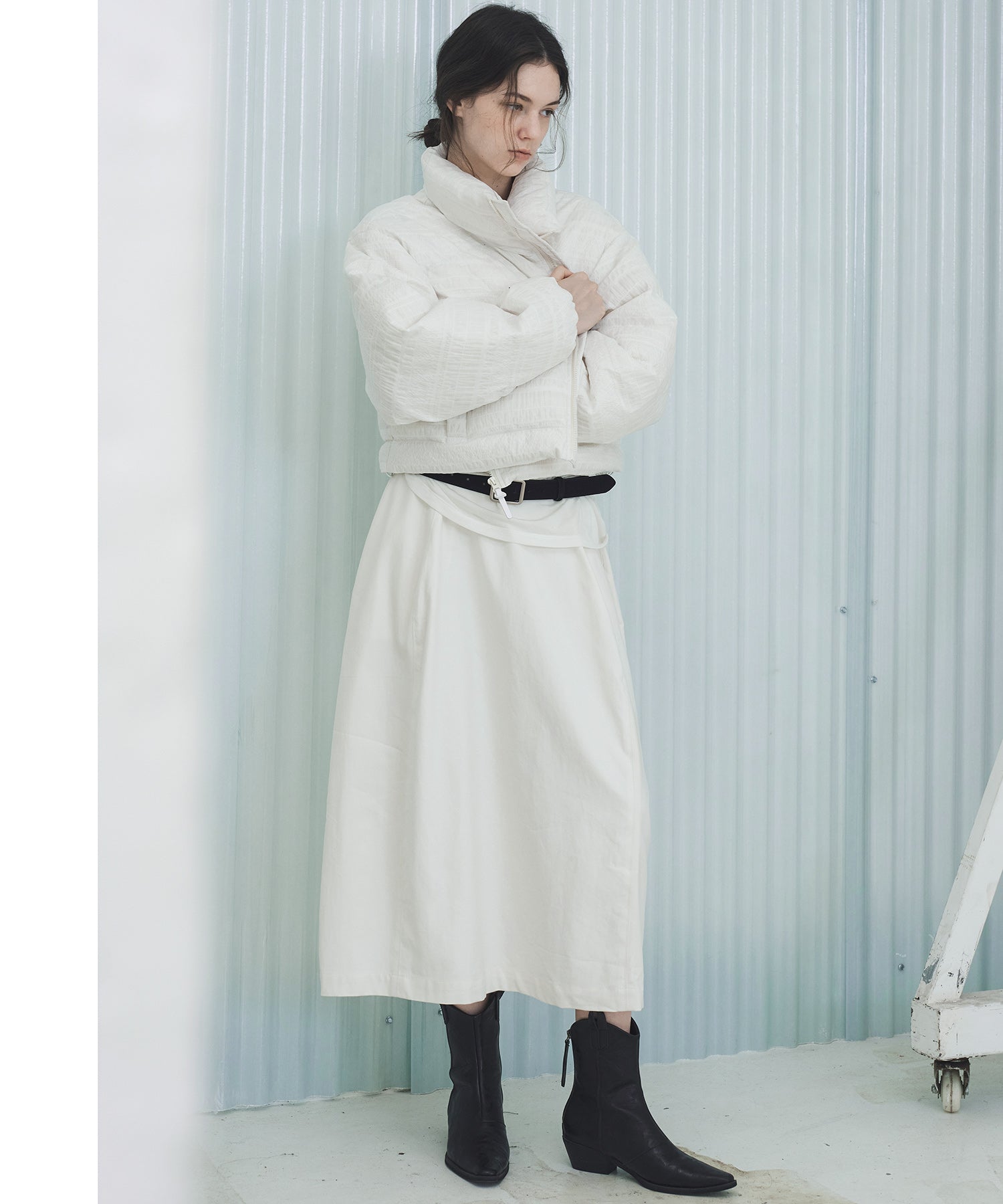 Textured Lightweight Down Jacket