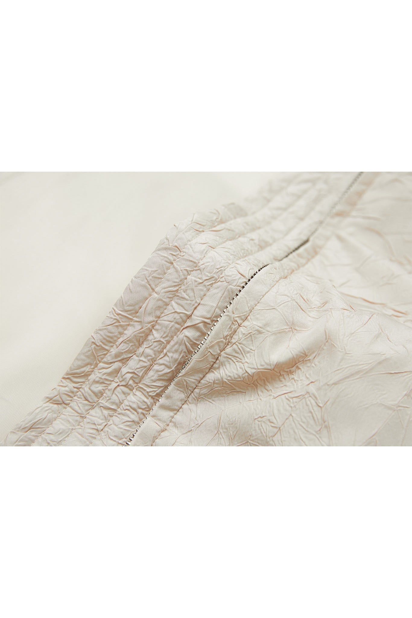 Puffy Jacquard Hooded Down Jacket