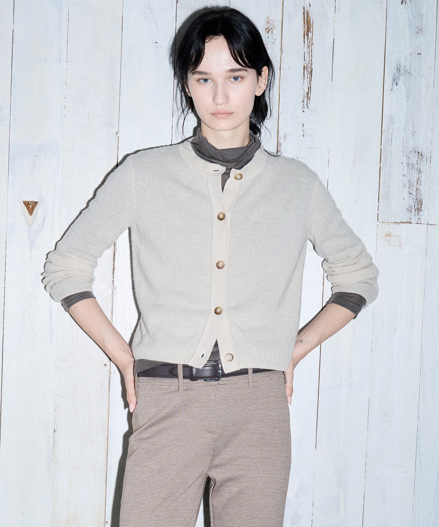 Soft Wool Basic Cardigan