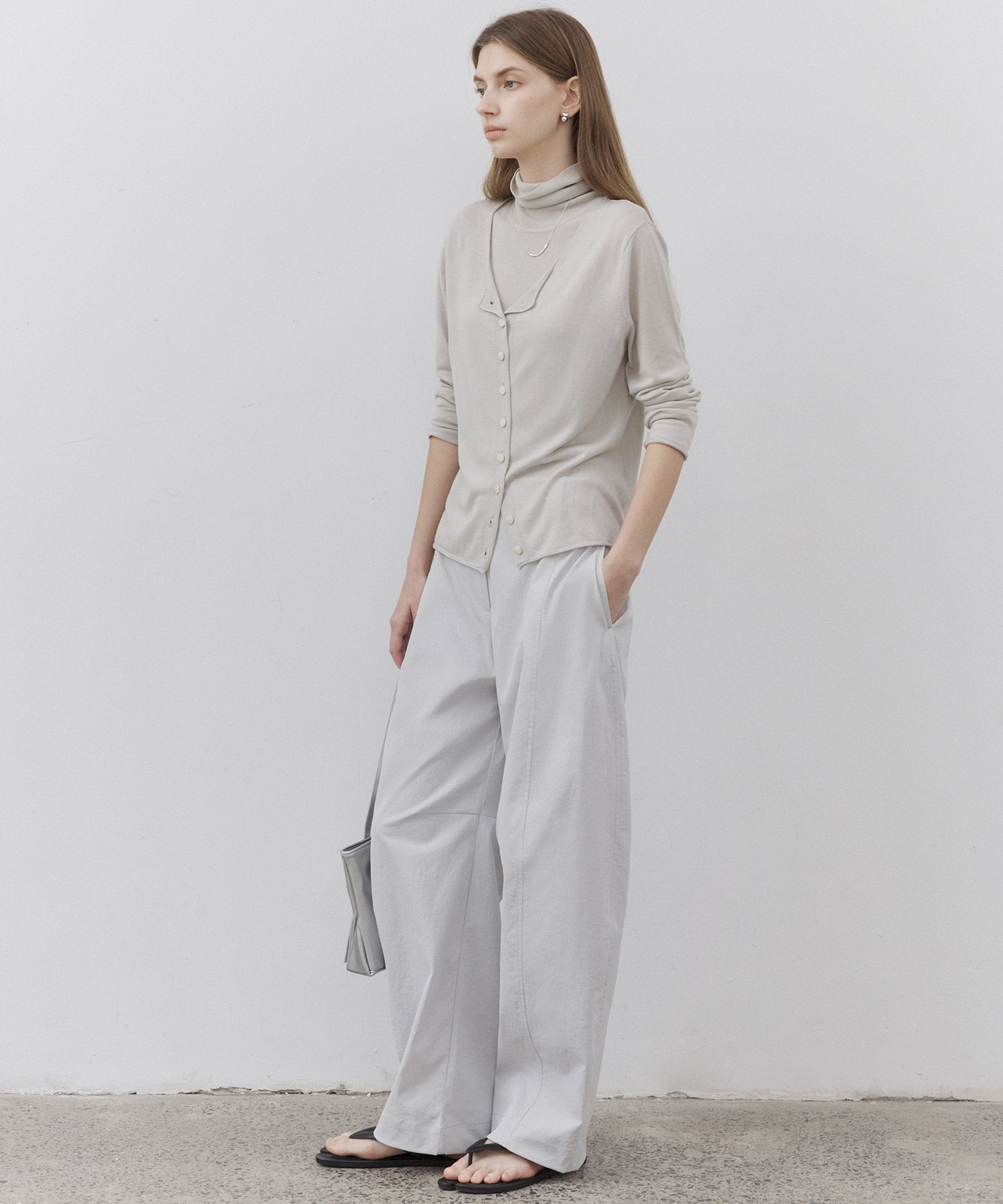 Lightweight Basic Knit Cardigan