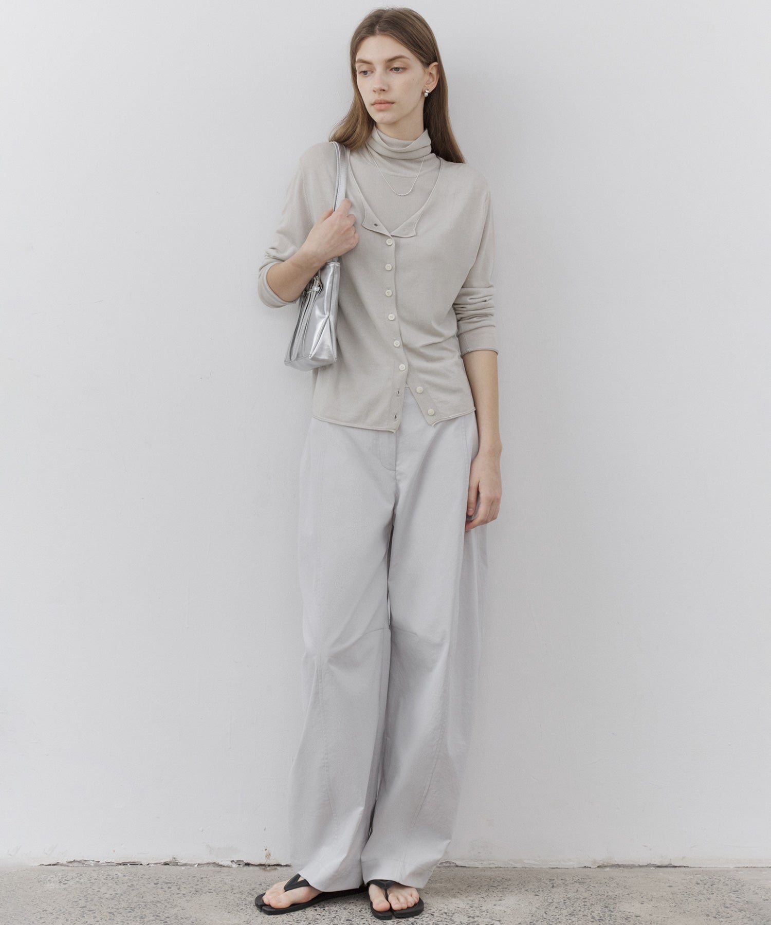 Essential Slight-Curve Casual Pants