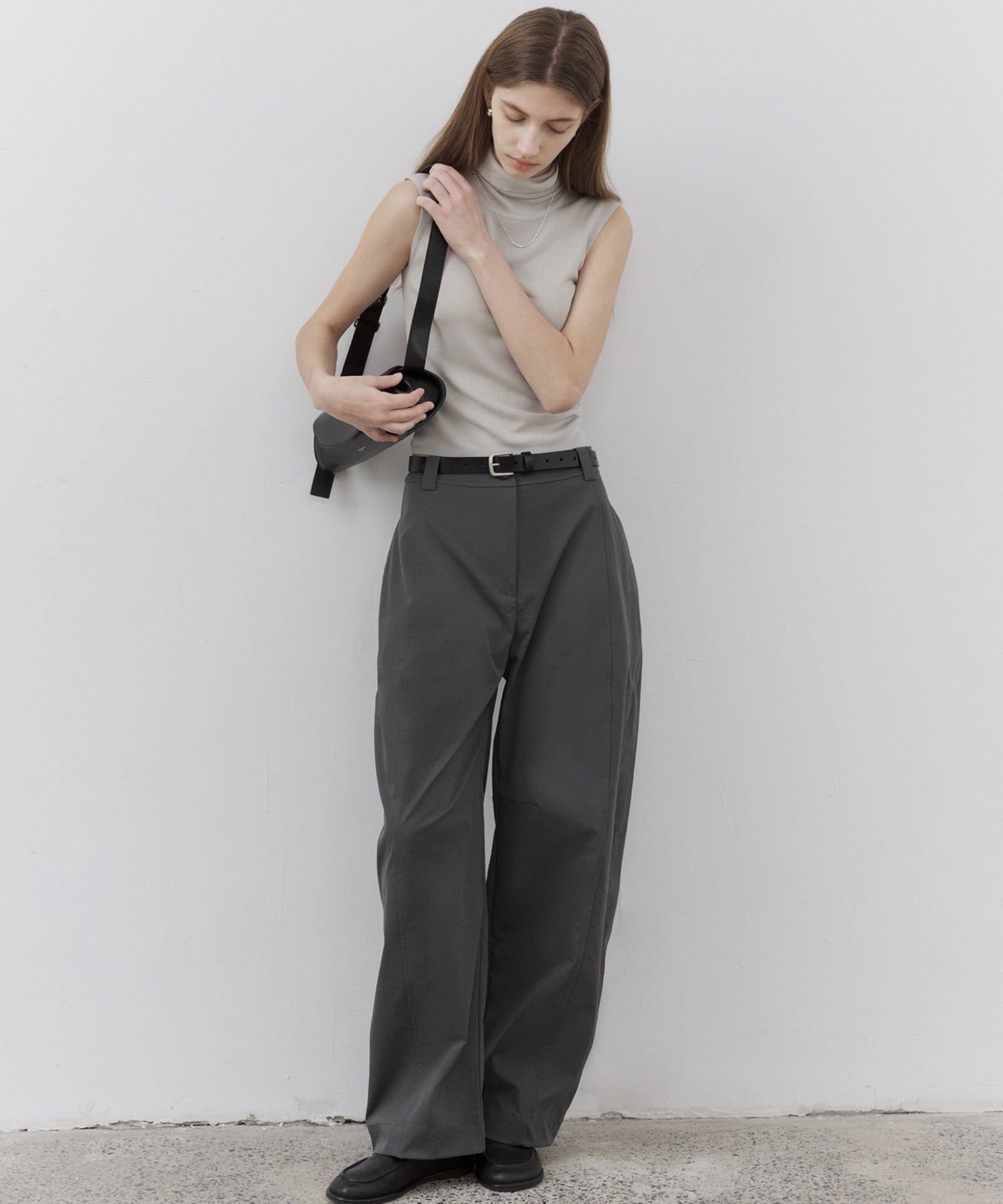 Essential Slight-Curve Casual Pants
