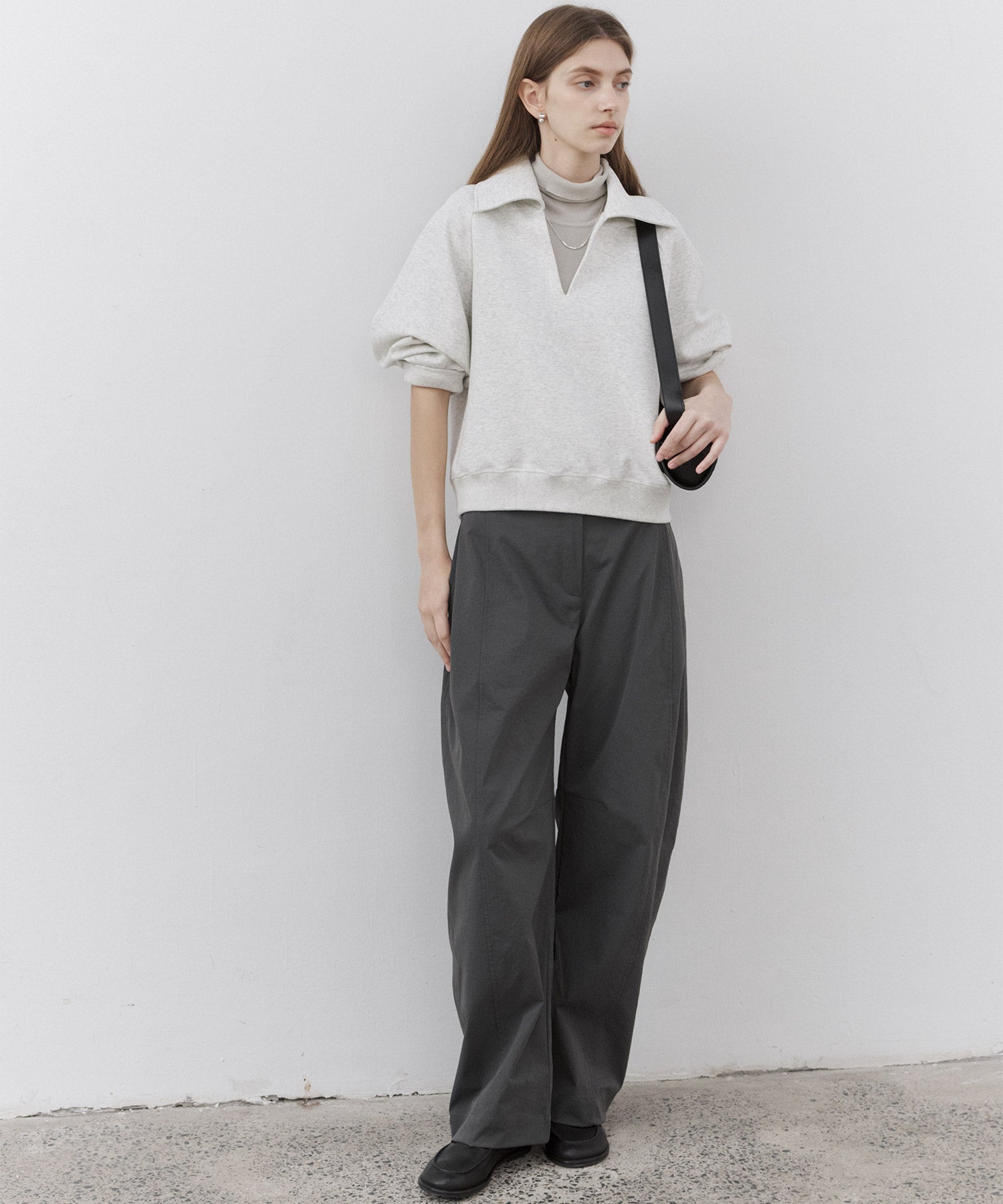 Essential Slight-Curve Casual Pants