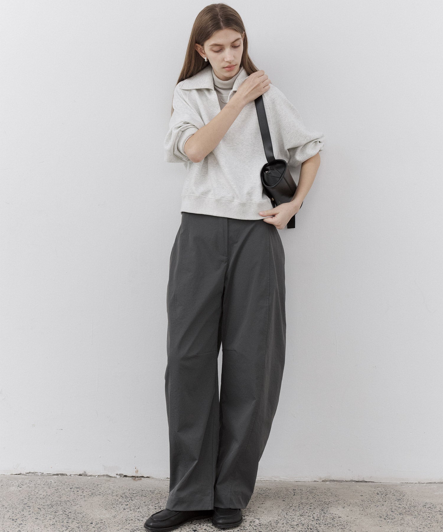 Essential Slight-Curve Casual Pants