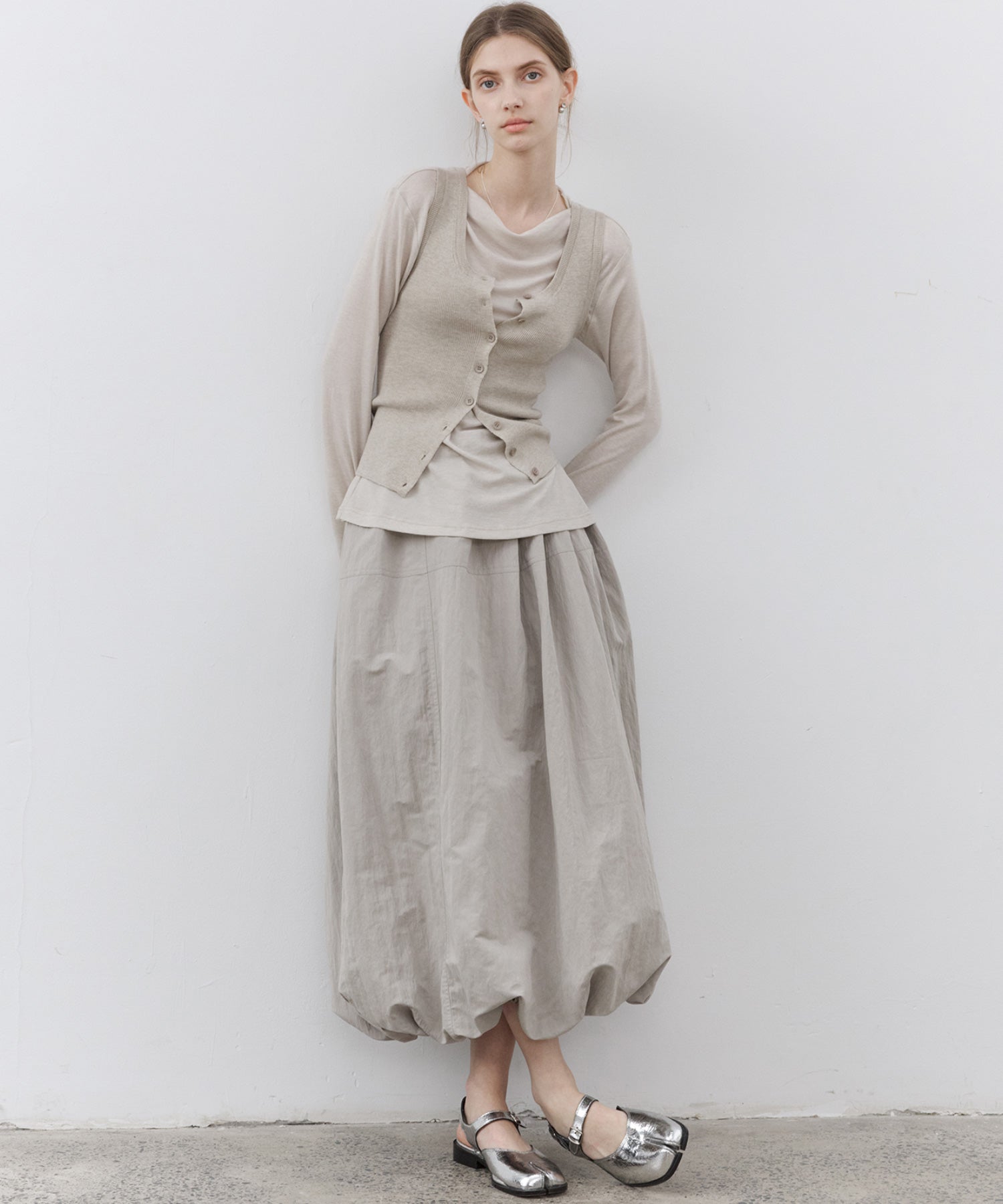 Basic Multi-Button Knit Vest