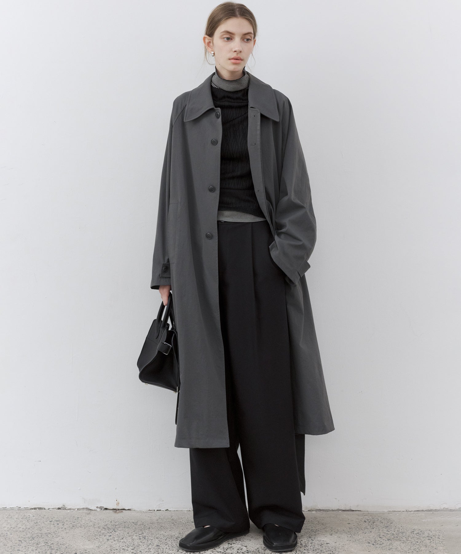 Classic Long Trench Coat