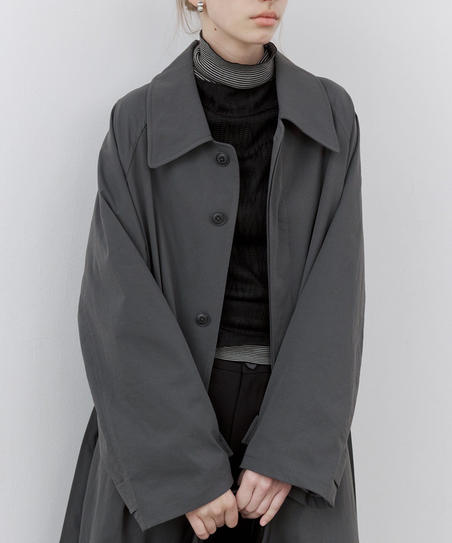 Jacquard Sheer Boat Neck Top