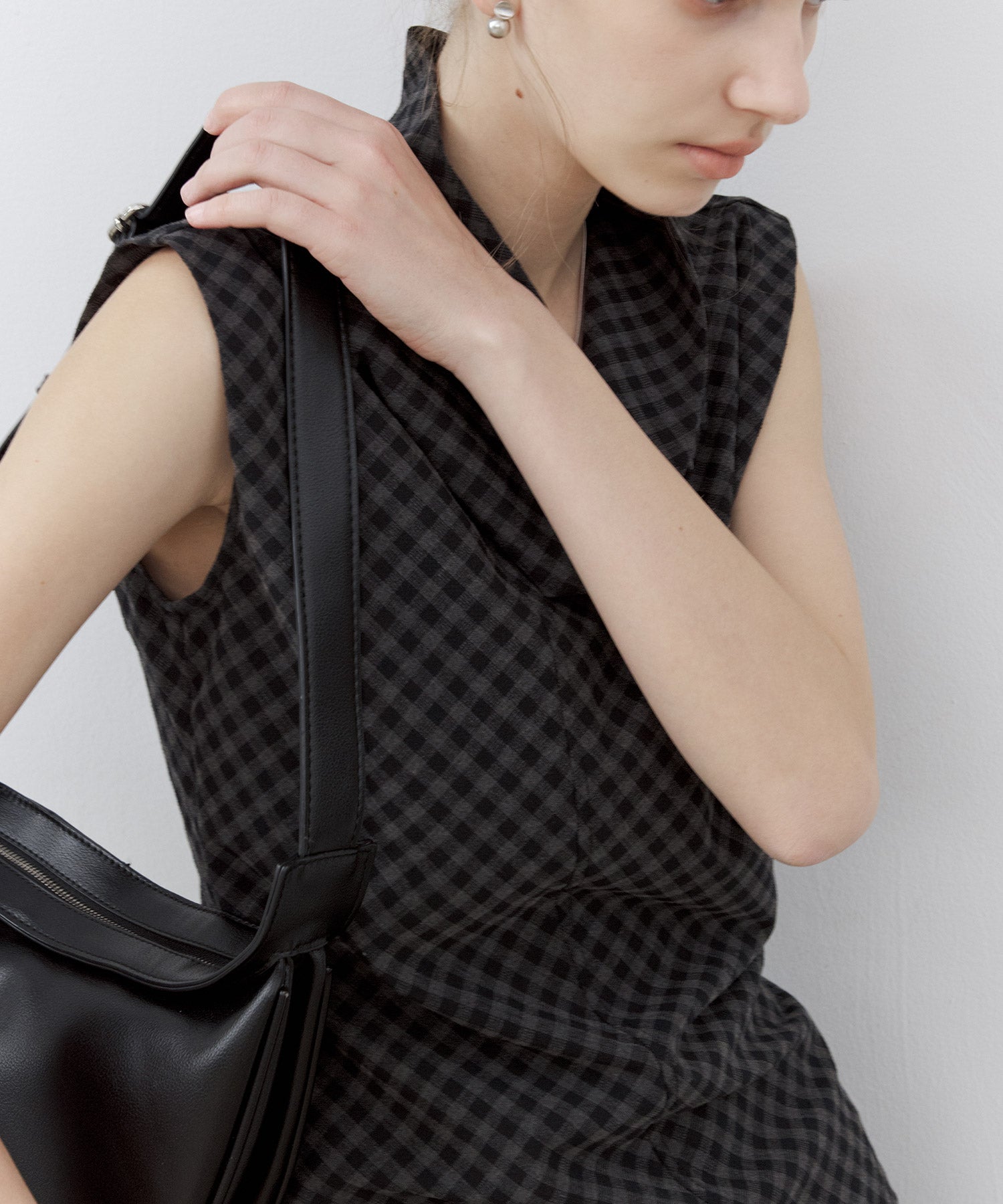 Asymmetrical Hem Drape Top