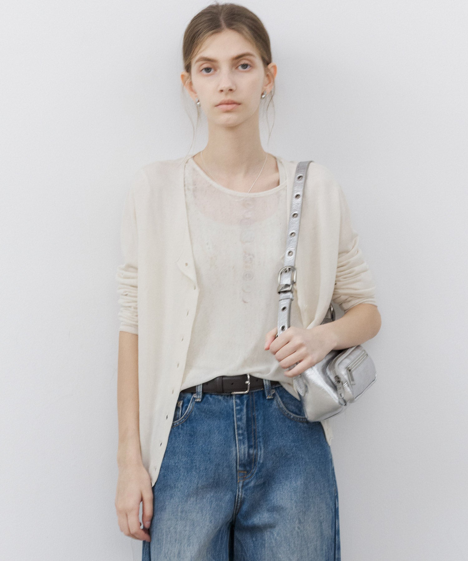 Lightweight Basic Knit Cardigan