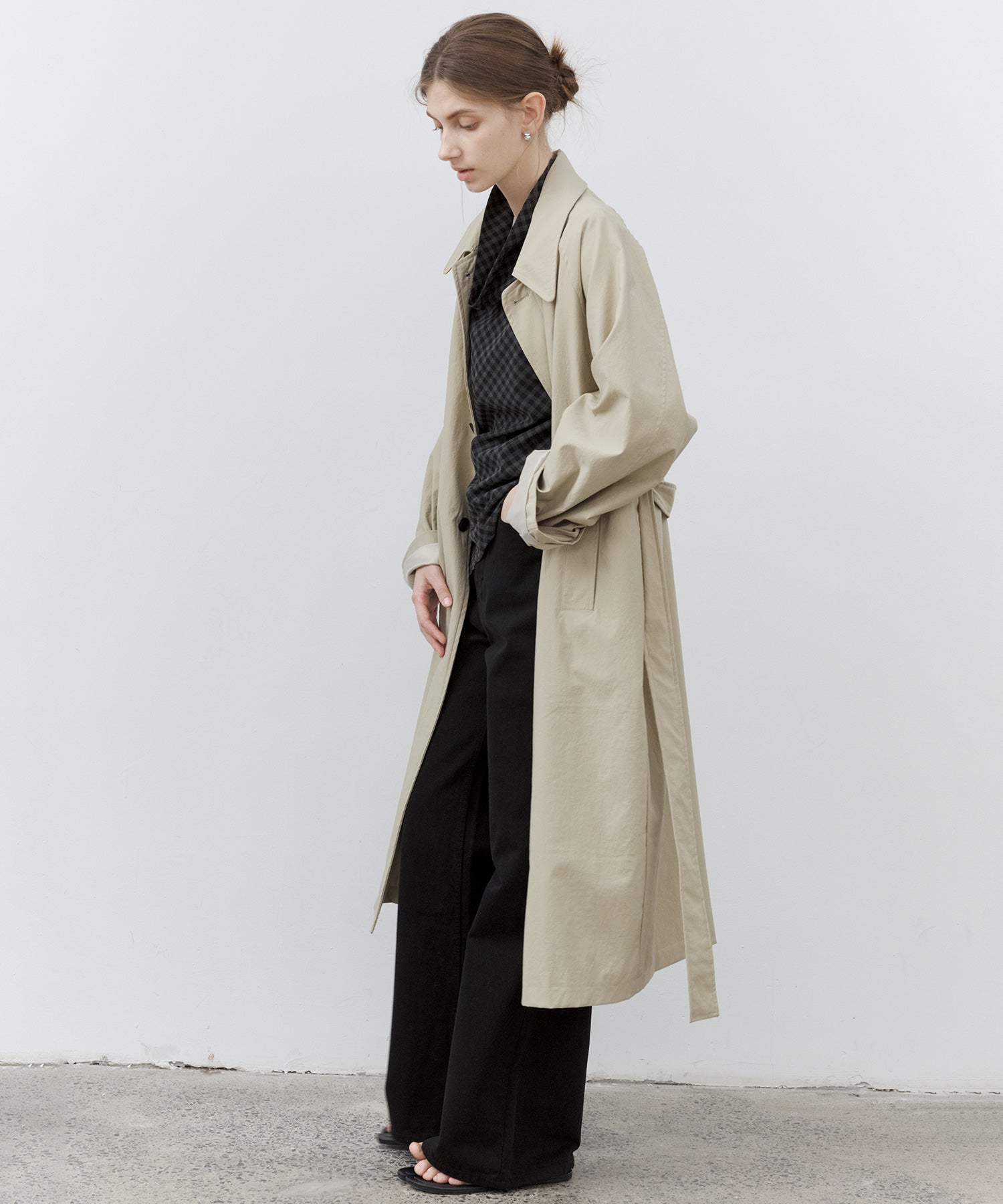 Asymmetrical Hem Drape Top