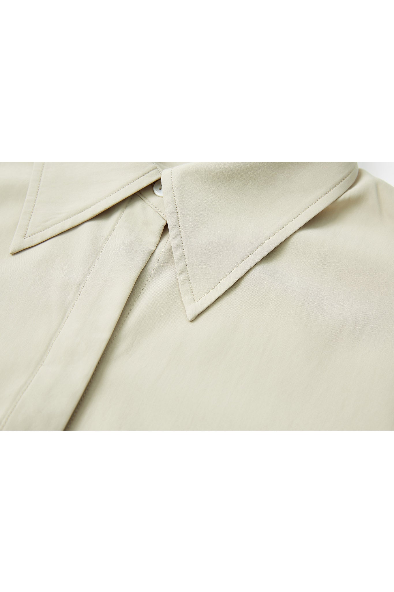 Irregular Hem Shirt Dress