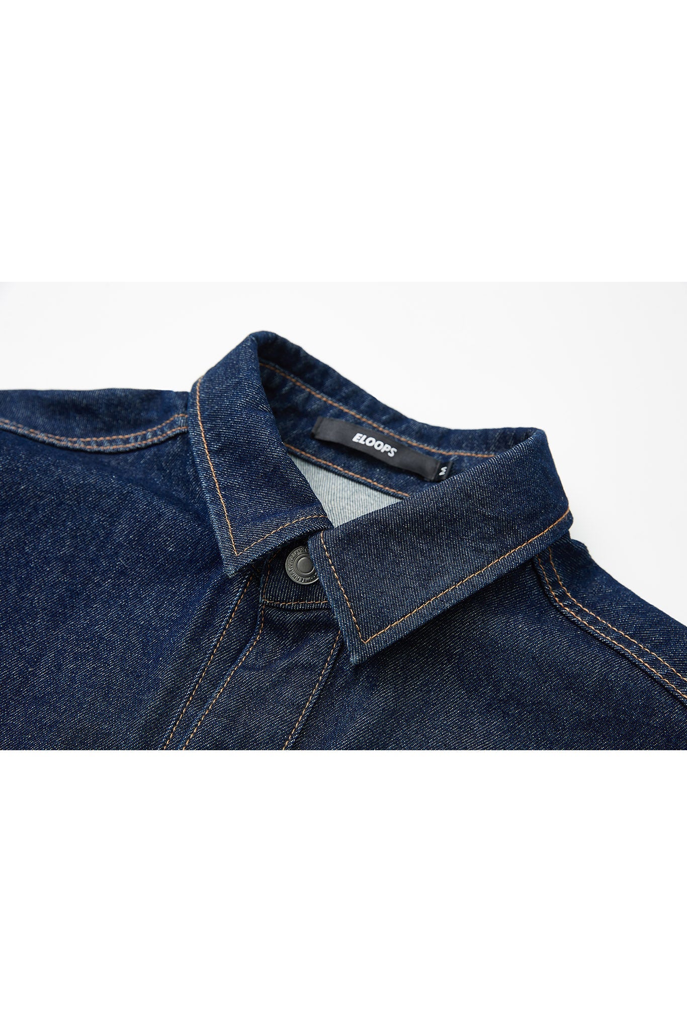 Cropped Cut-Off Denim Jacket