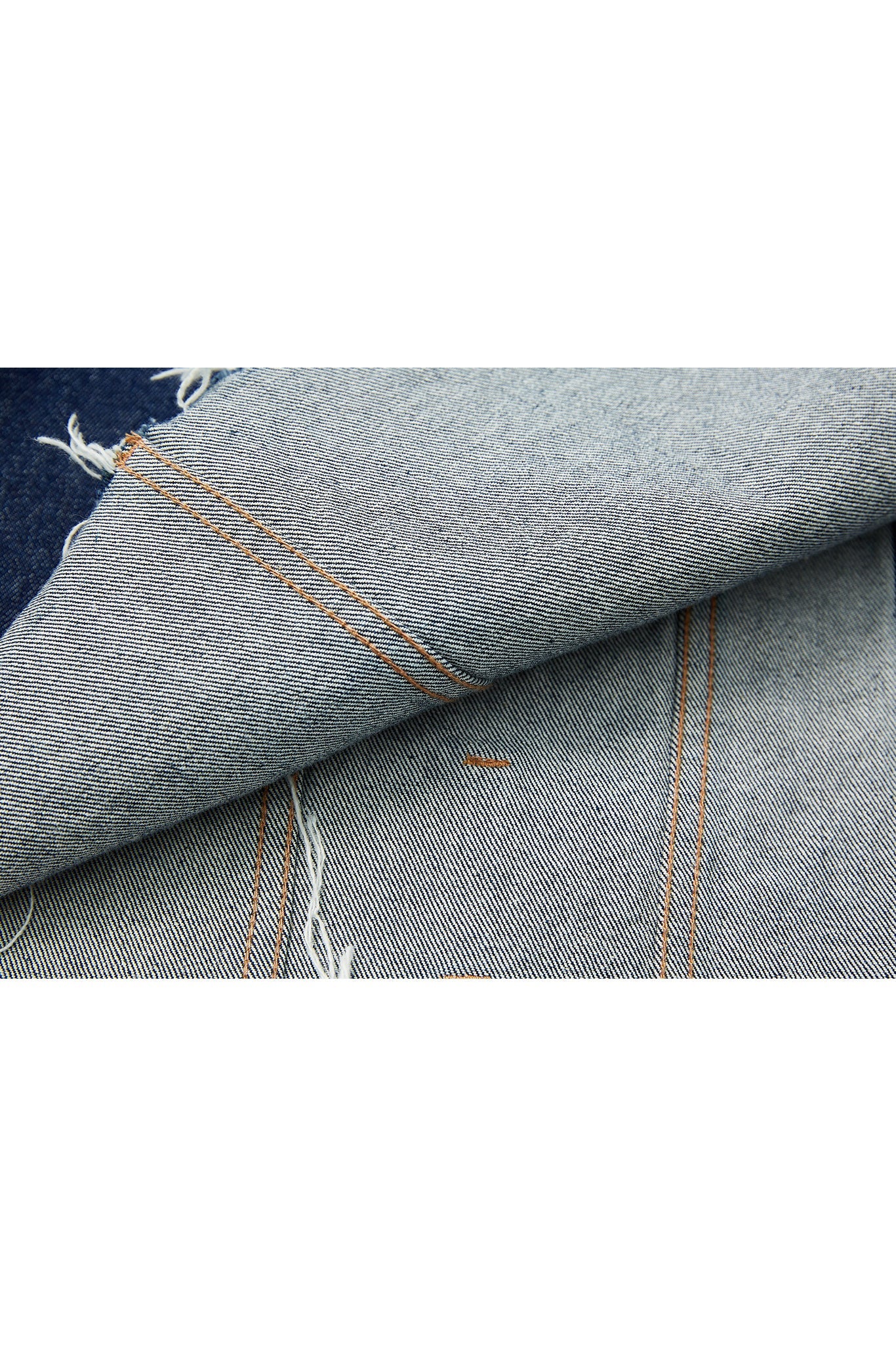Cropped Cut-Off Denim Jacket