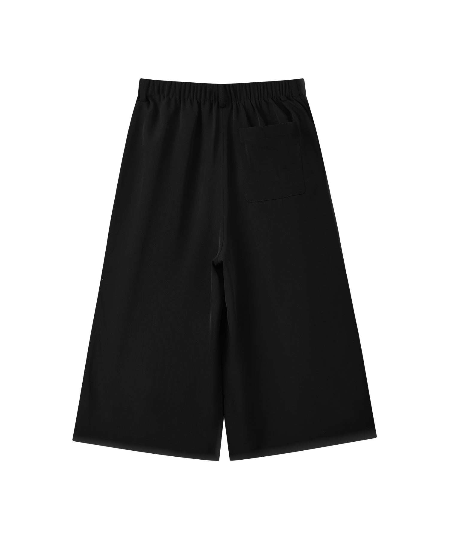 Wide-Leg Culotte Slacks
