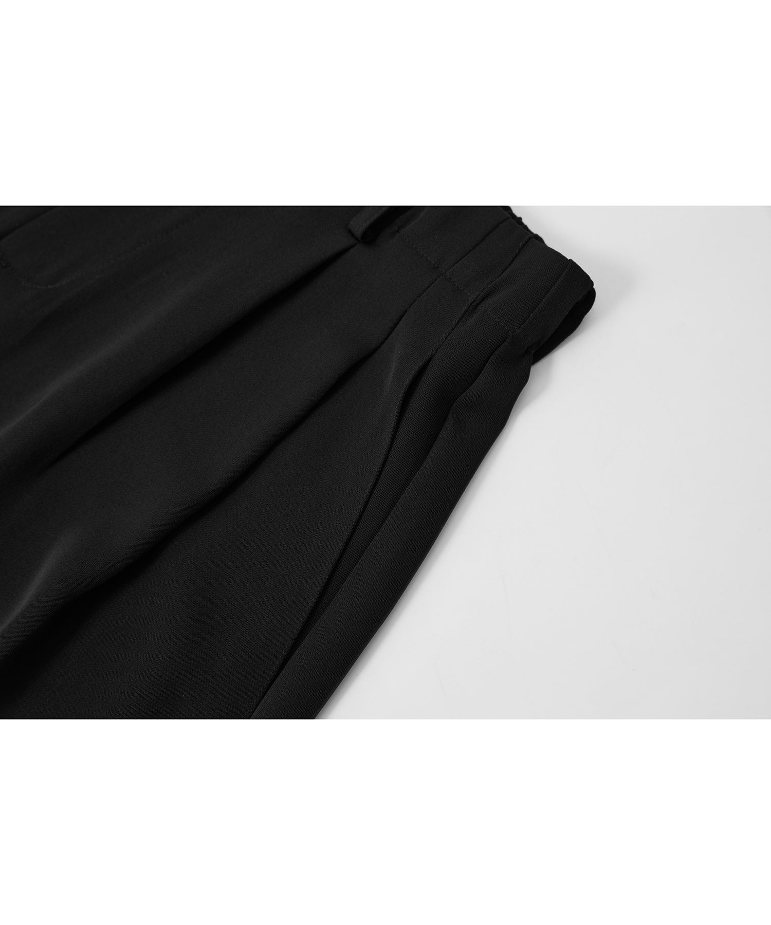 Wide-Leg Culotte Slacks