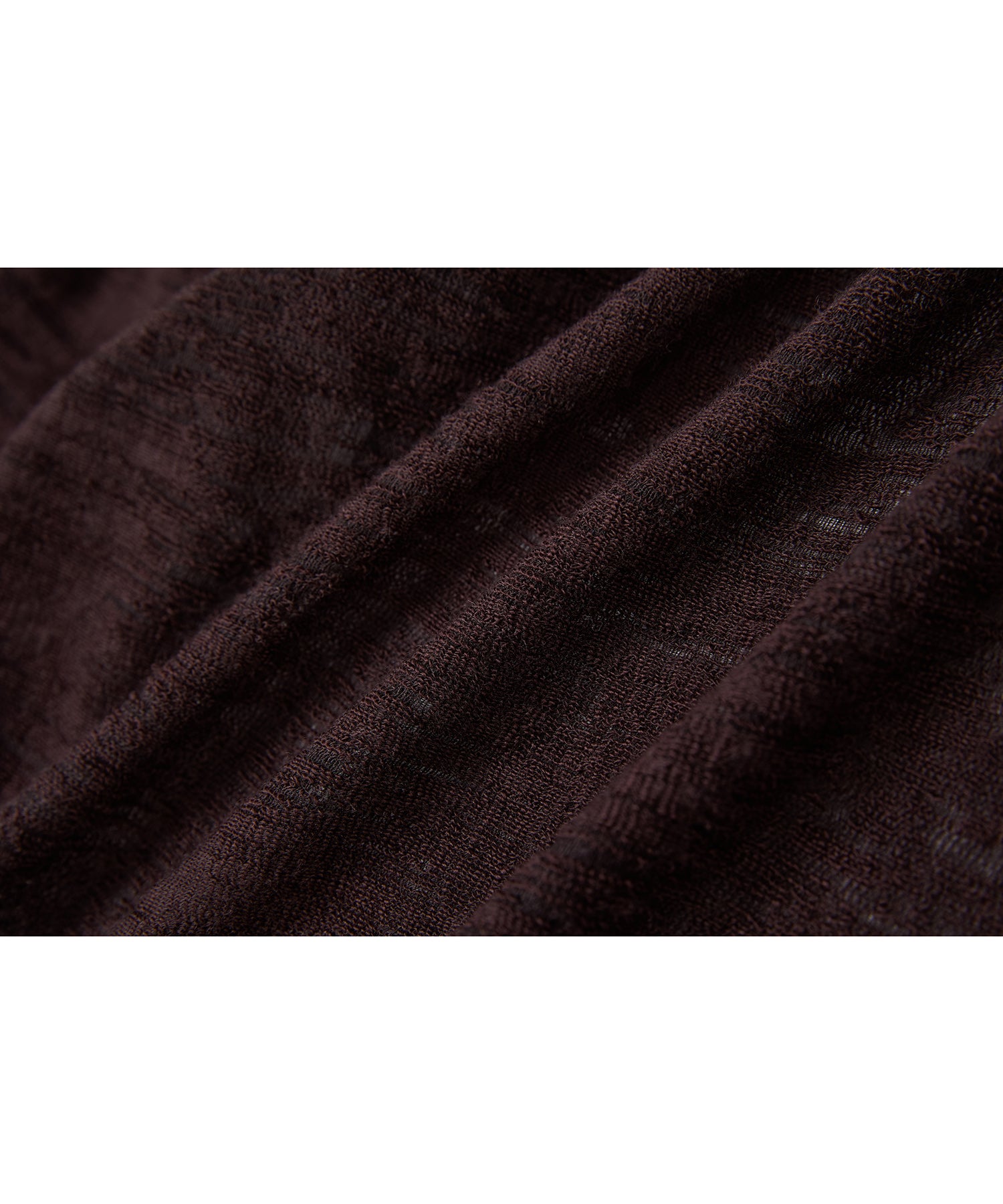 "Shipping from late February to early March" Textured Sheer Bolero Cardigan