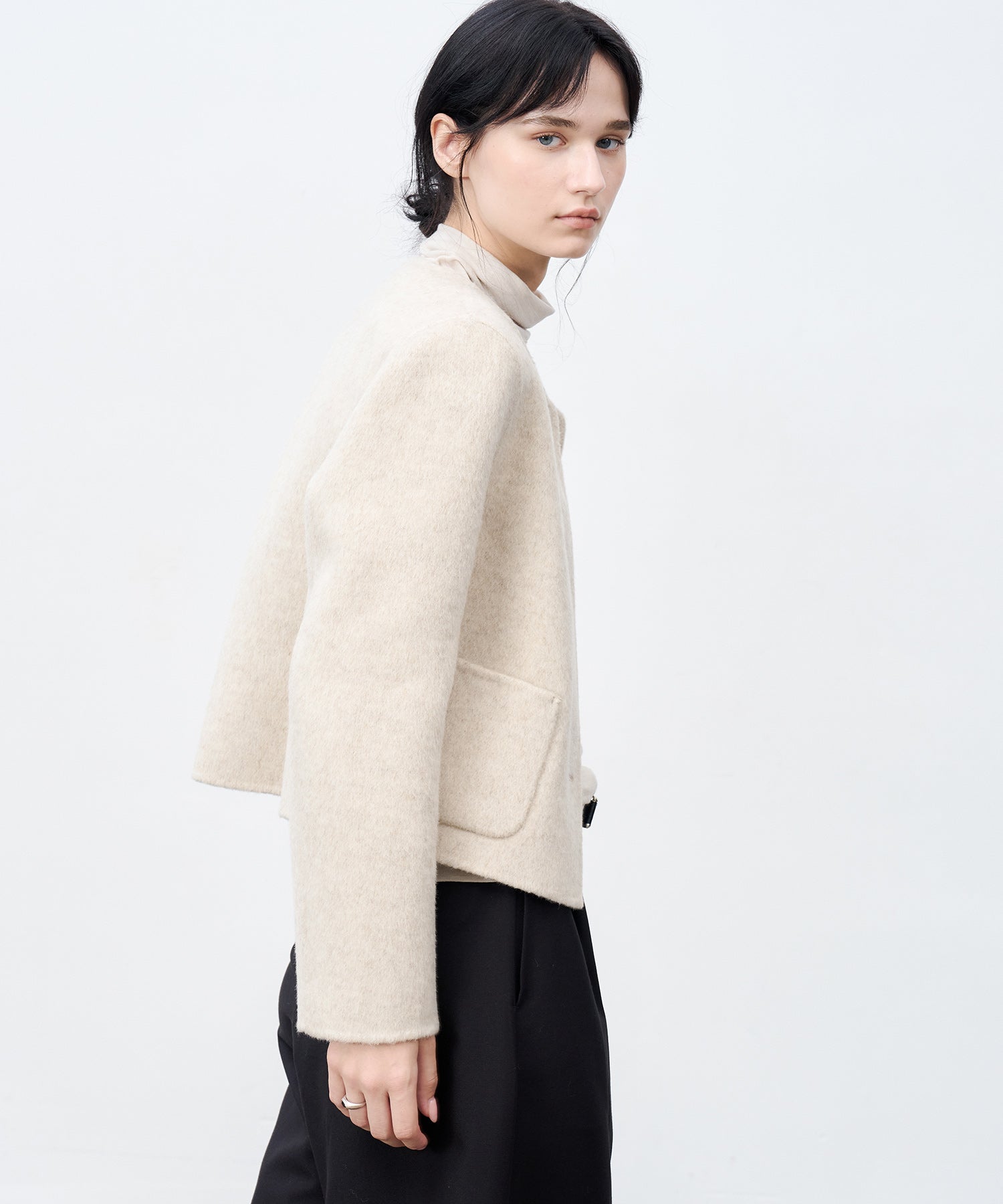 Classic Wool Handmade Short Coat