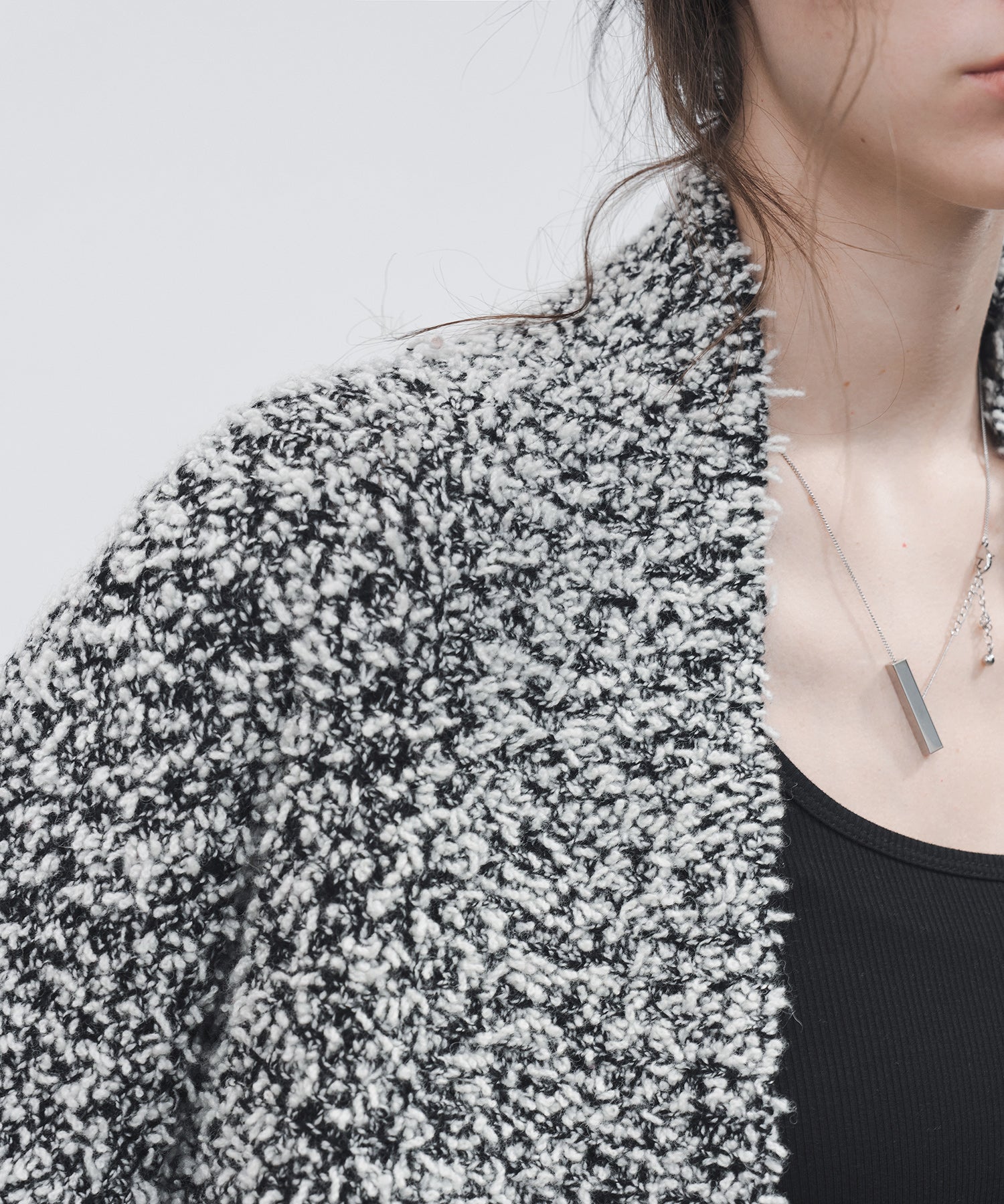Fluffy Knit Relaxed Cardigan