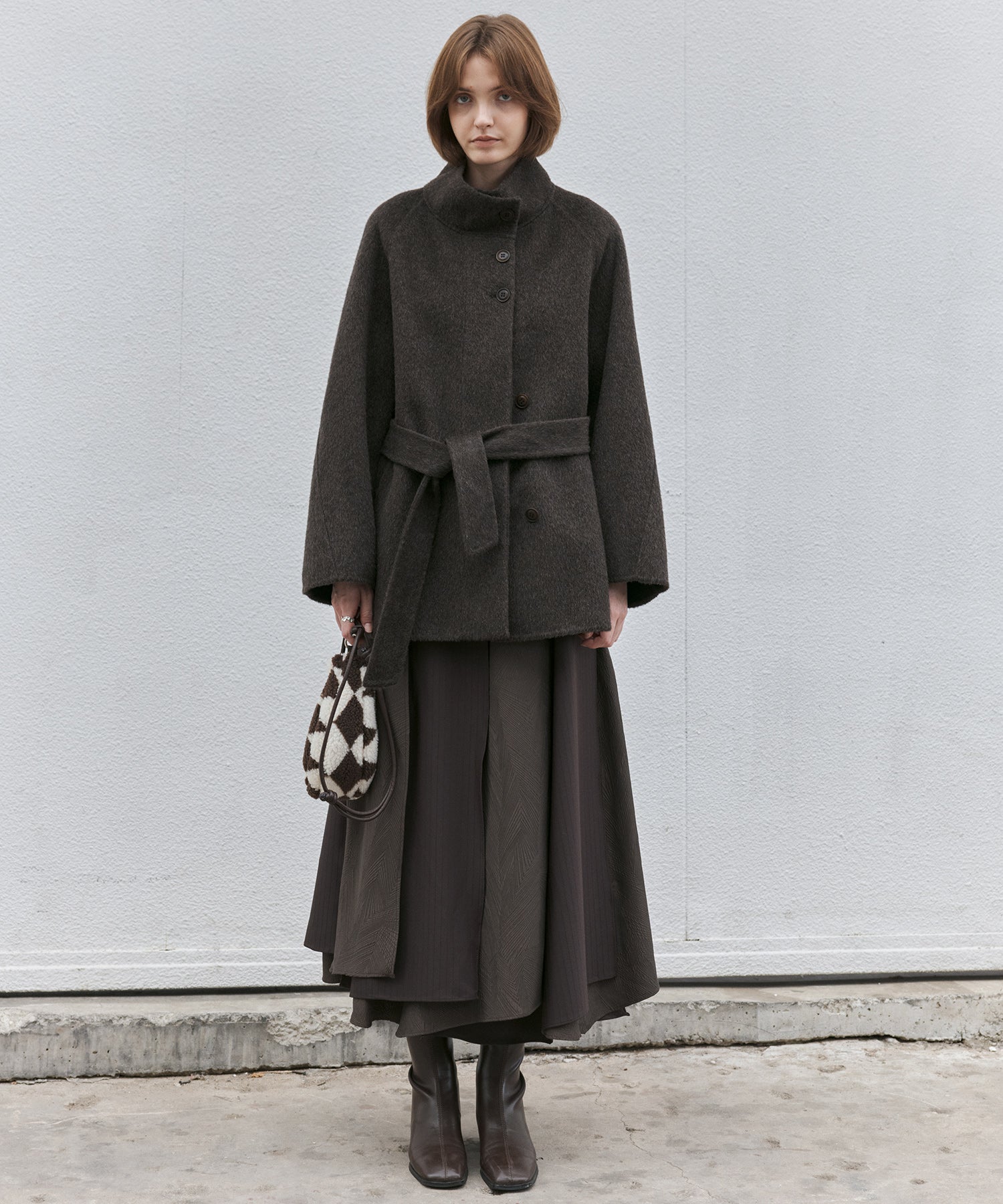 Deconstructed Multi-Panel A-Line Skirt