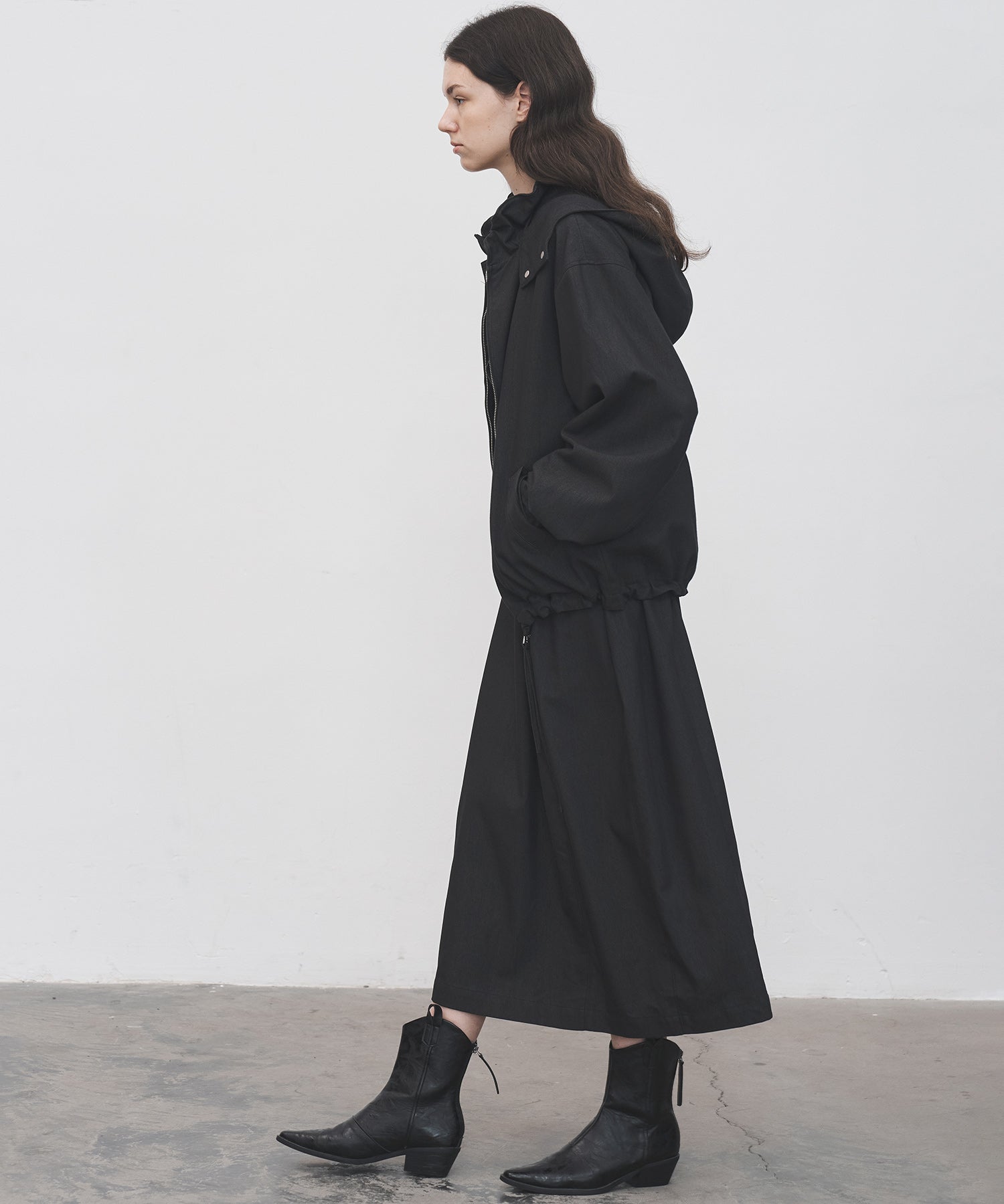 Frill-Collar Short Jacket