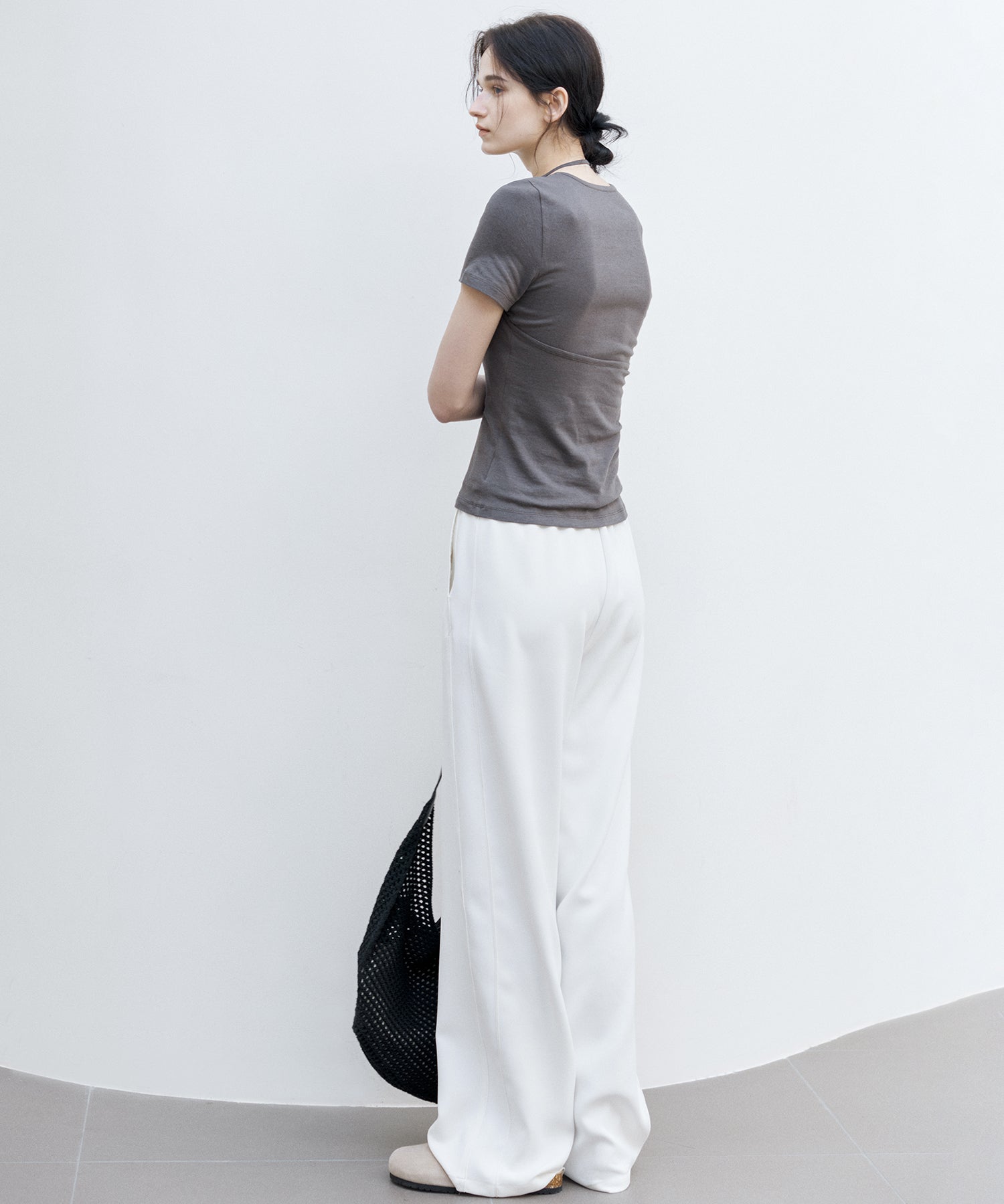 Layered Halter Neck T-Shirt Set