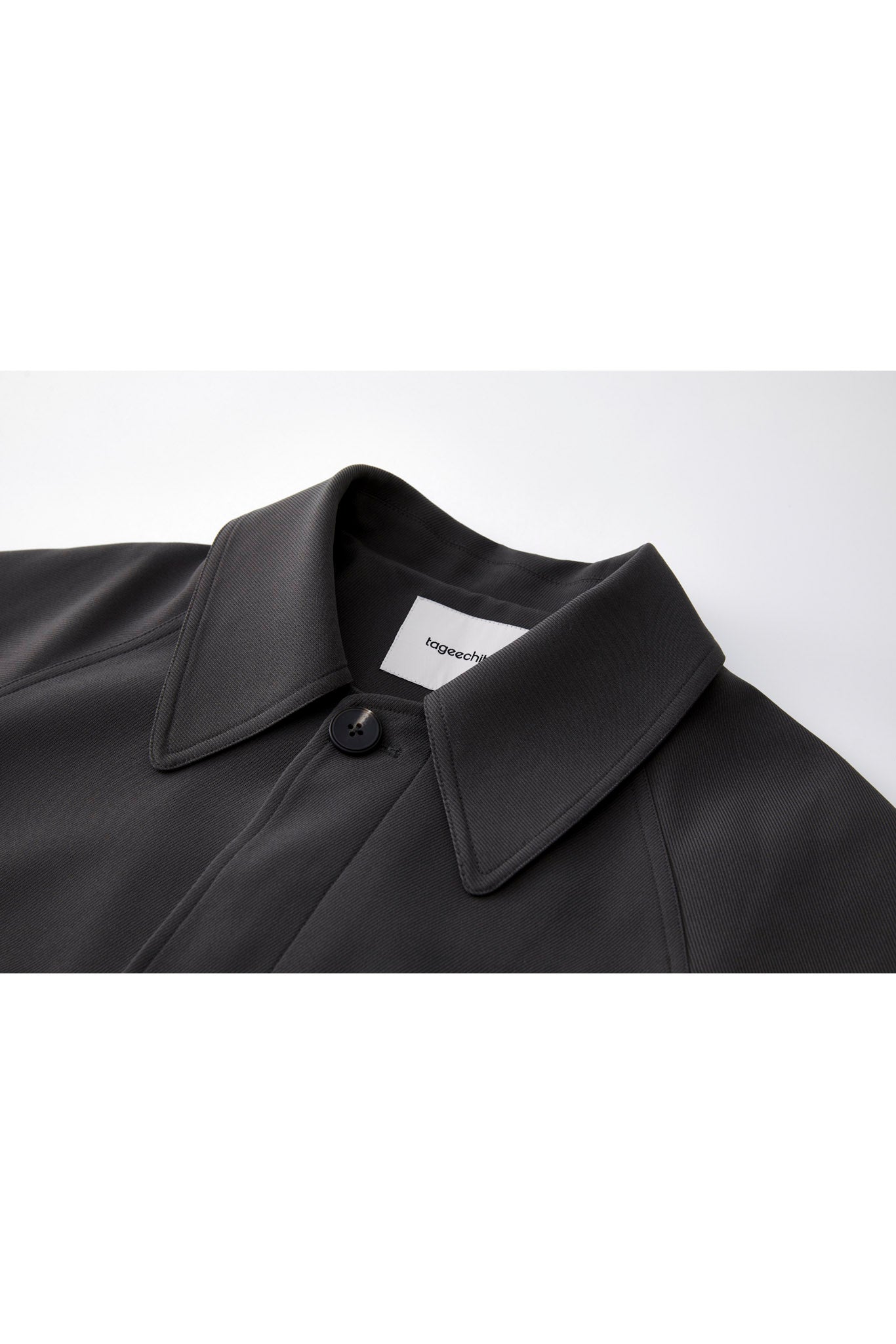 Clean-Cut Longline Coat with Belt – Easy Care Design