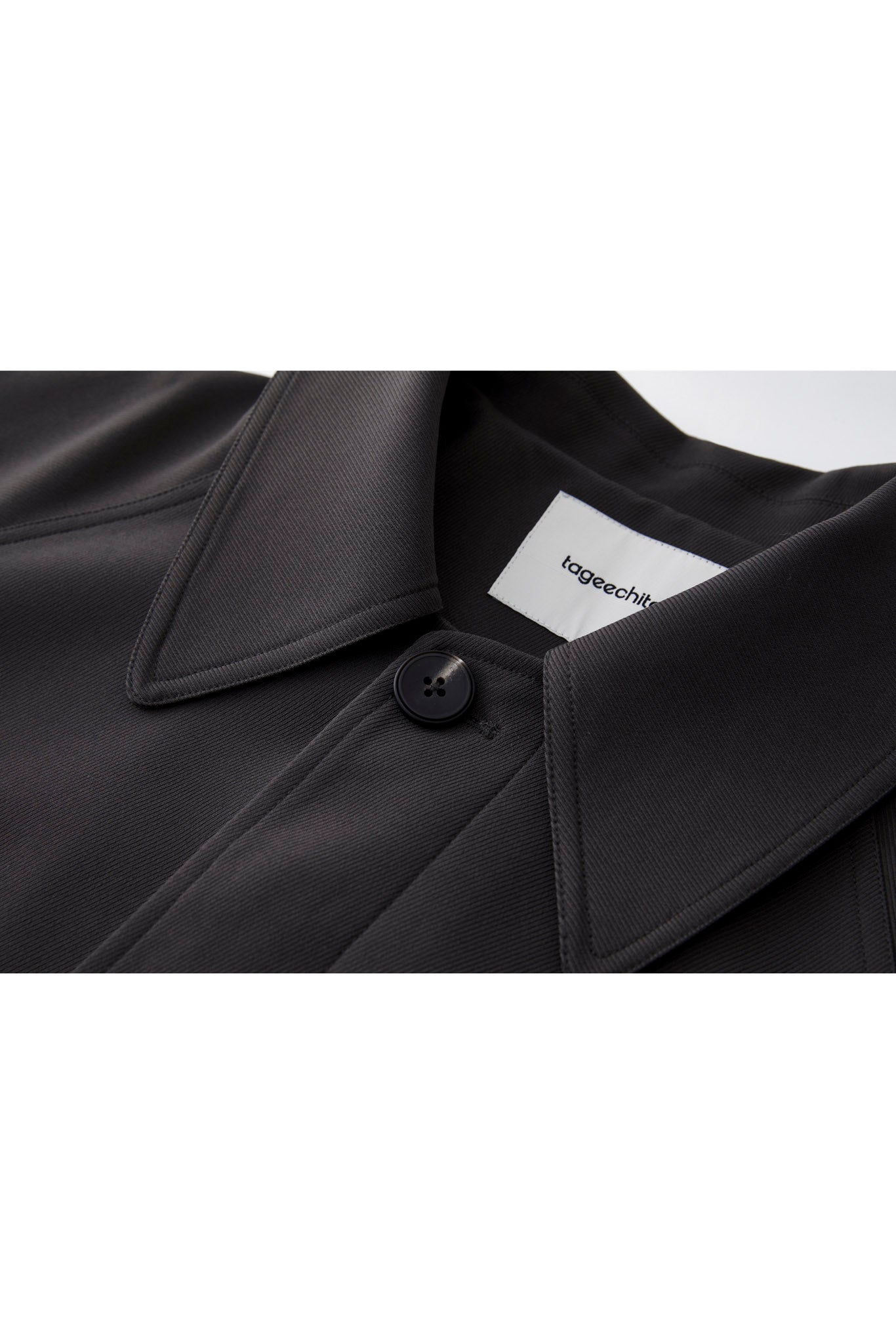 Clean-Cut Longline Coat with Belt – Easy Care Design