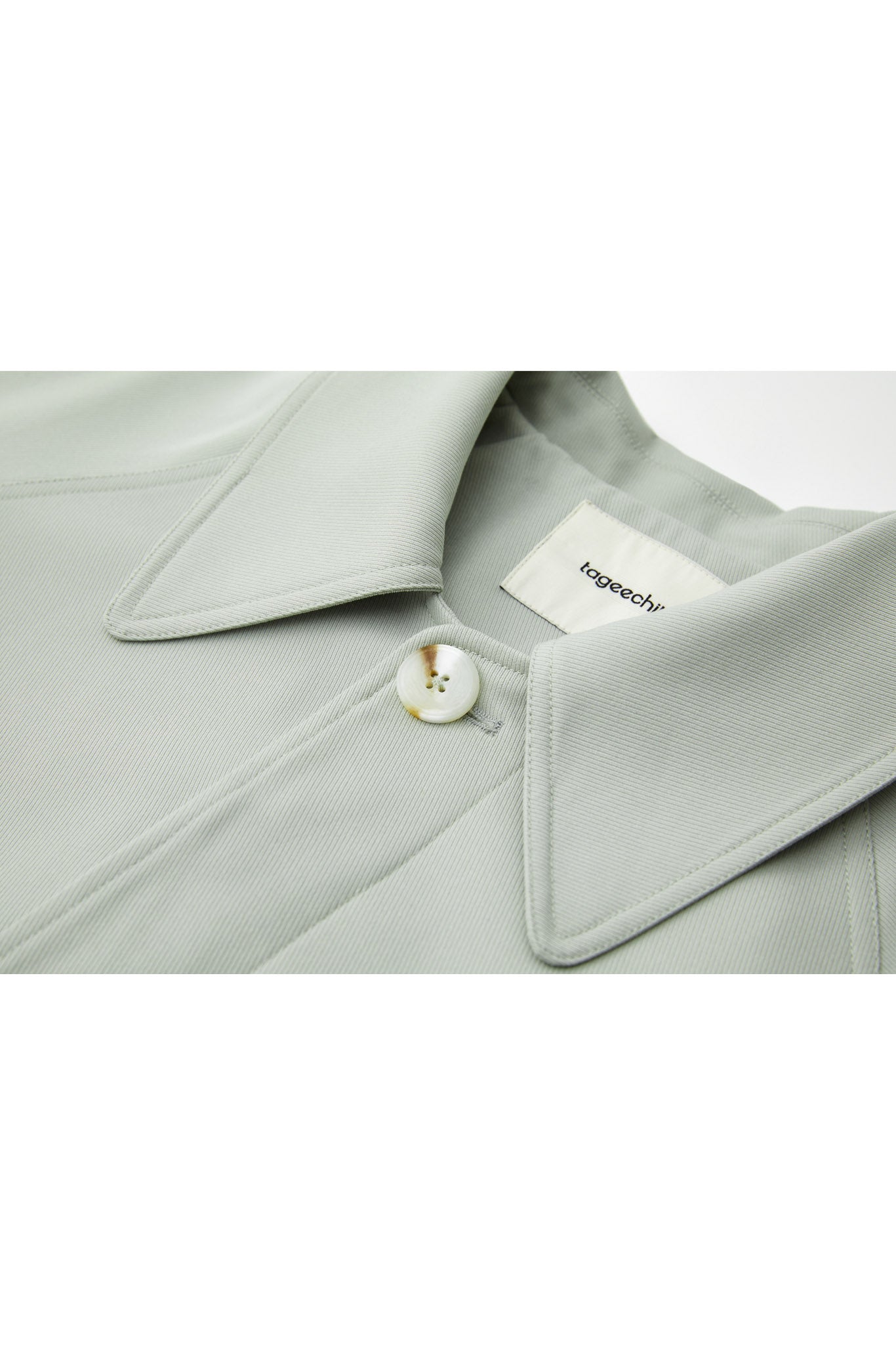 Clean-Cut Longline Coat with Belt – Easy Care Design