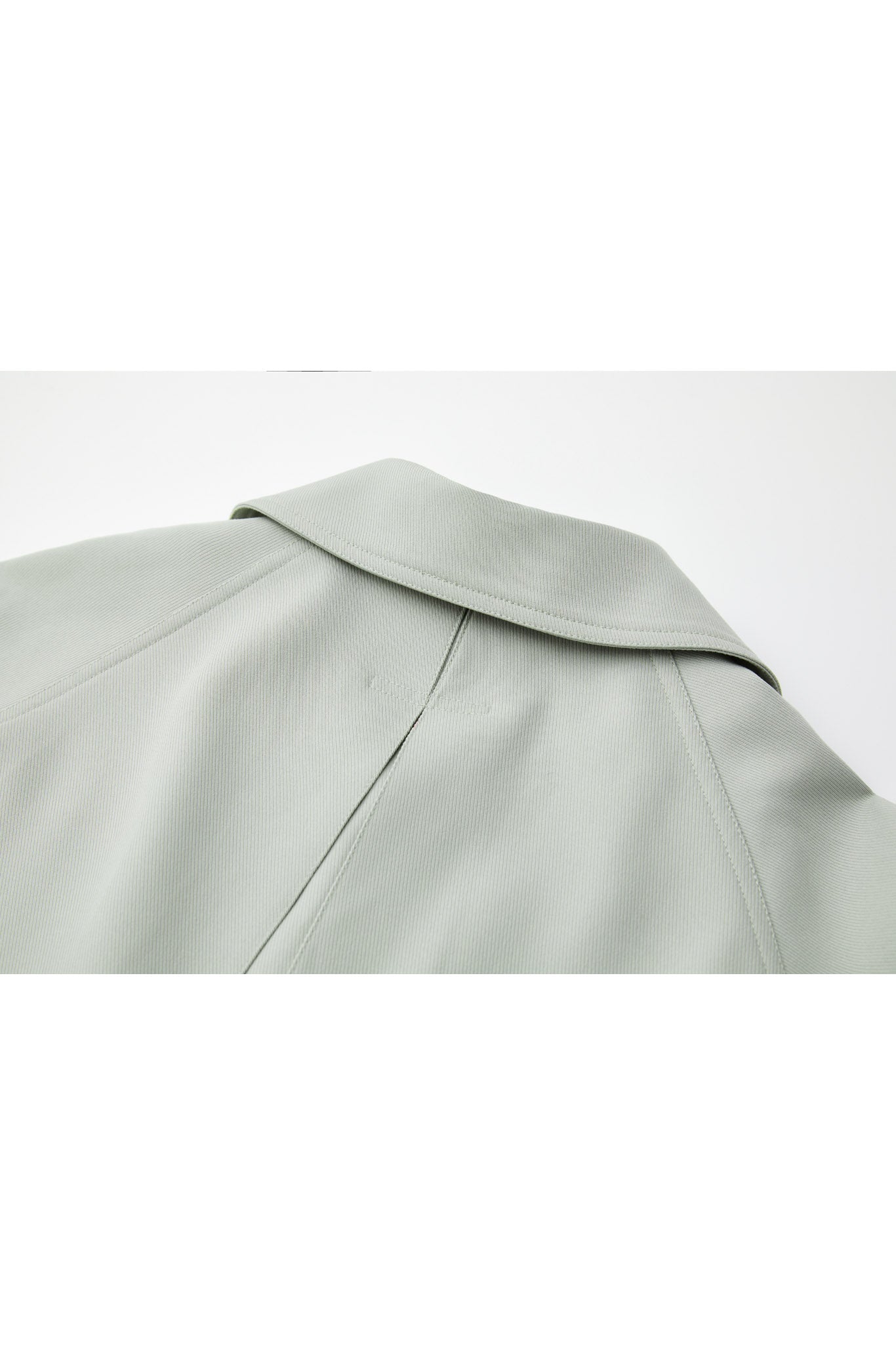 Clean-Cut Longline Coat with Belt – Easy Care Design