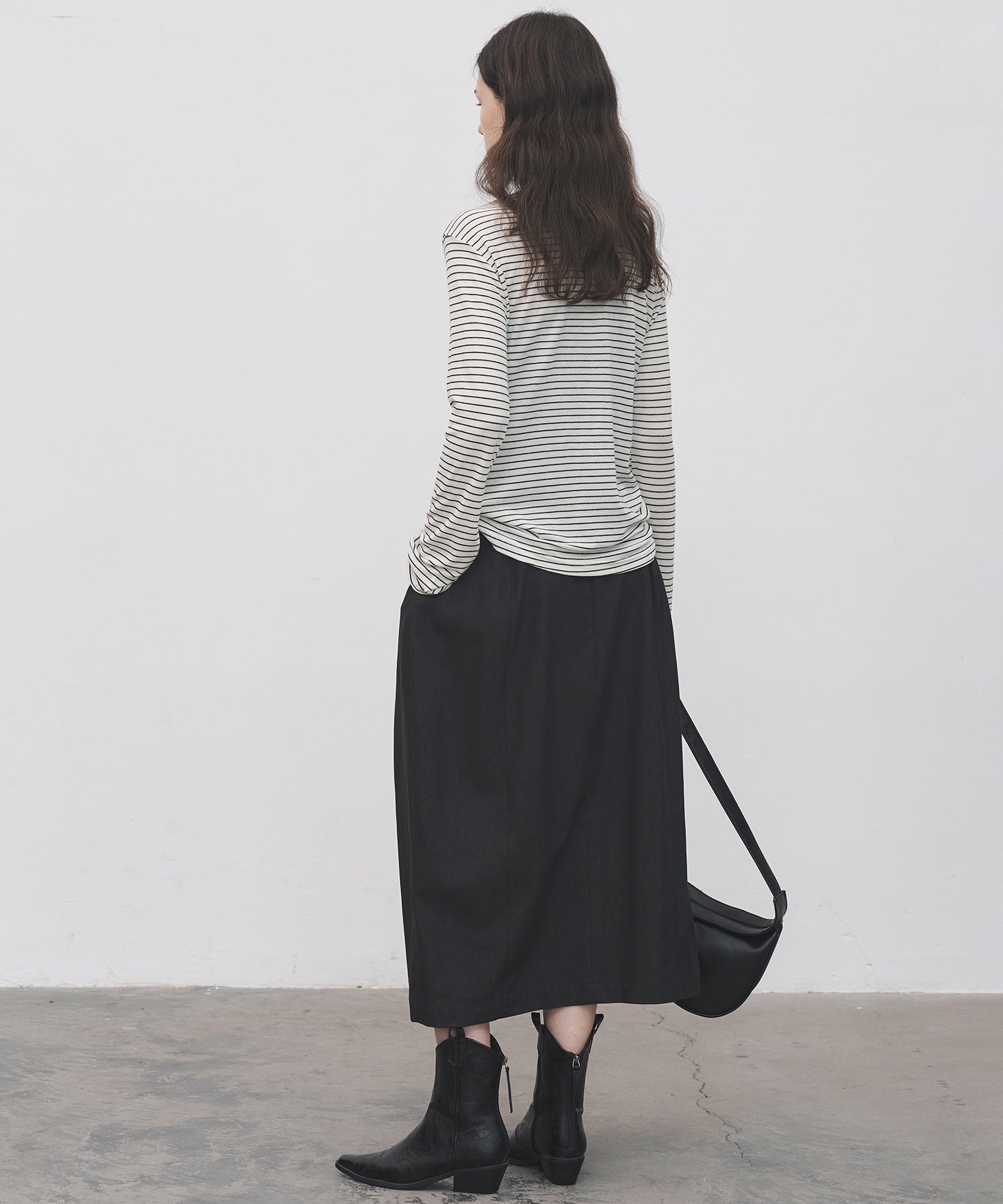 High-Waist Cocoon Balloon Skirt