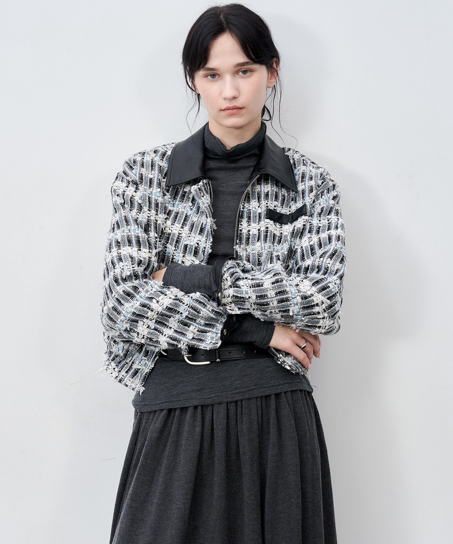 Slim-Fit Wool Turtleneck Knit Top