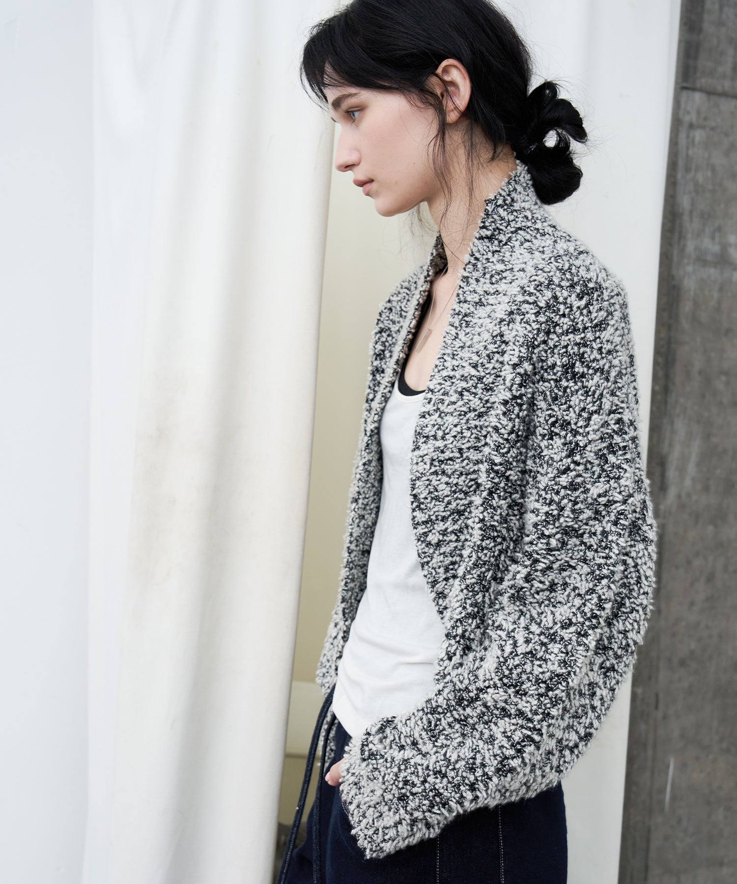 Fluffy Knit Relaxed Cardigan